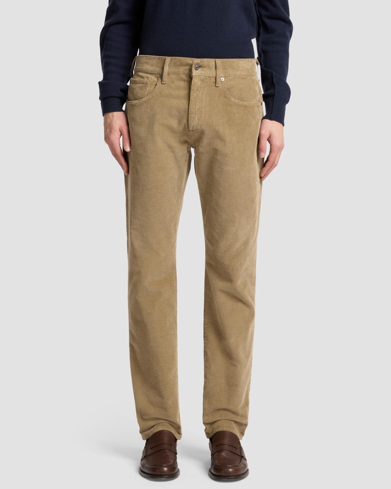 Imagen 2 de Pantalones de hombre slim de tiro medio en color - 7 For all mankind - Beige Beige
