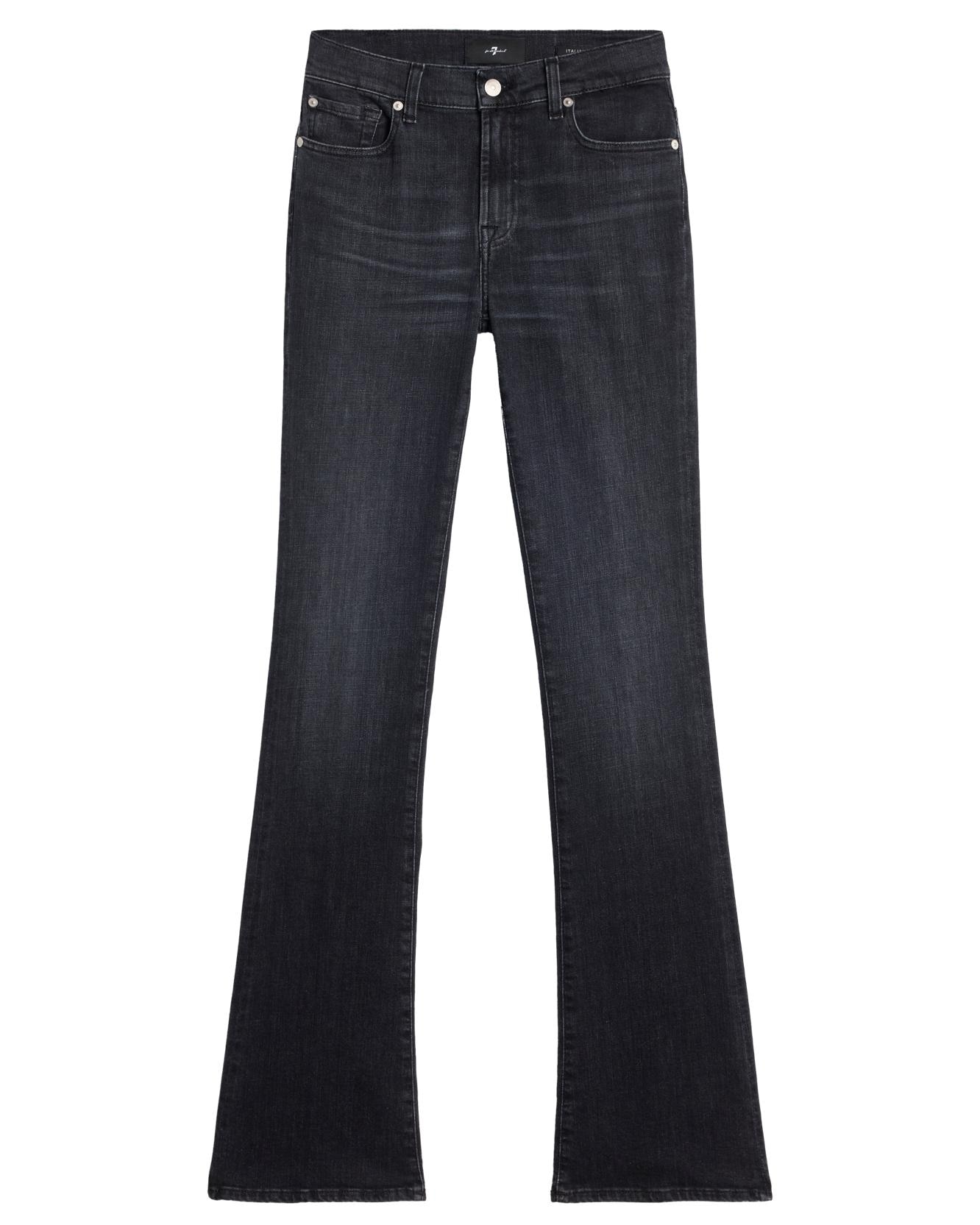 Vaqueros campana de mujer bootcut de tiro medio - 7 For all mankind - Negro Negro-6