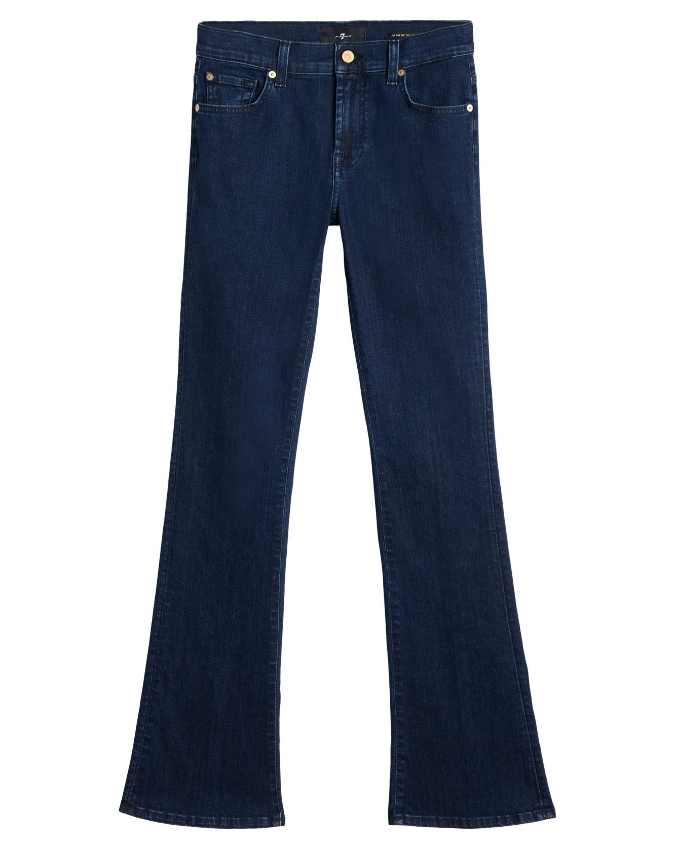 Vaquero campana de mujer bootcut de tiro medio - 7 For all mankind - Azul marino Azul marino-6