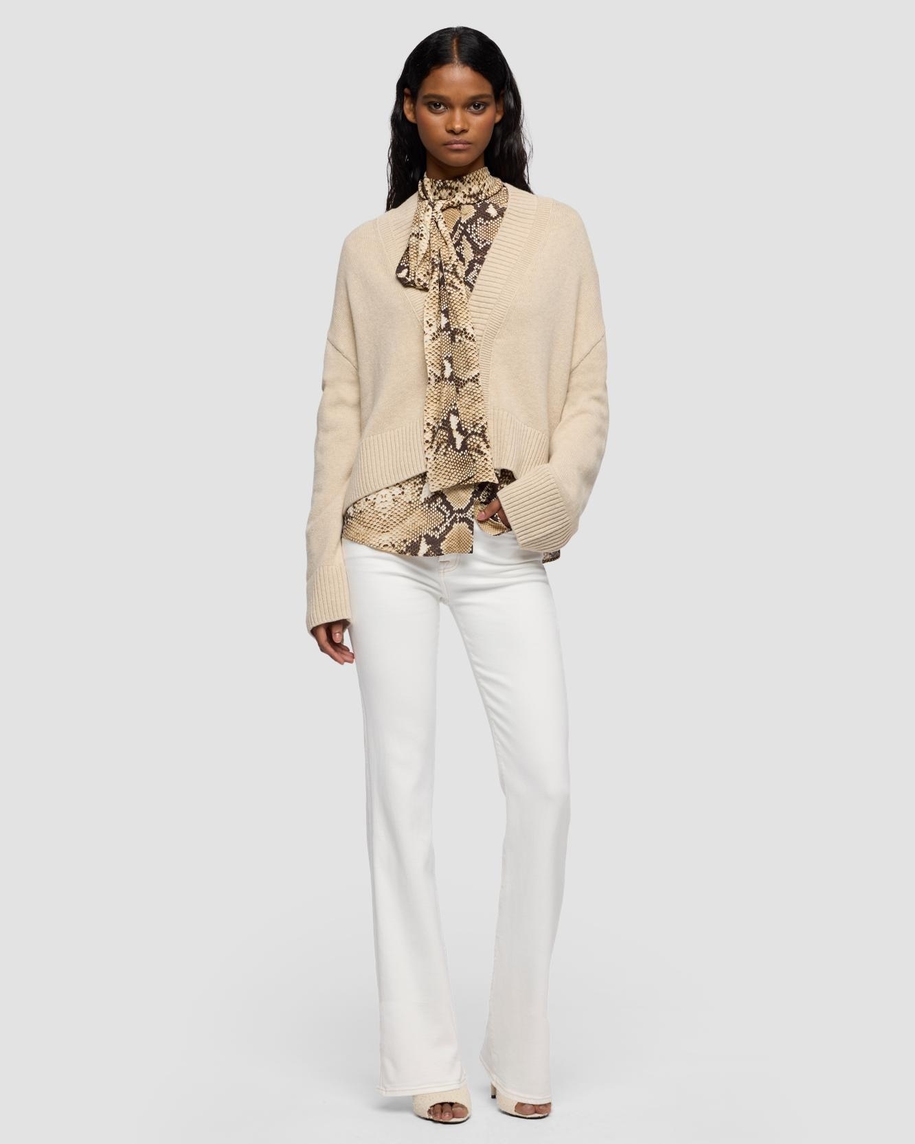 7 For all mankind - Pantalones de campana de mujer The Leggy Bootcut de tiro medio.