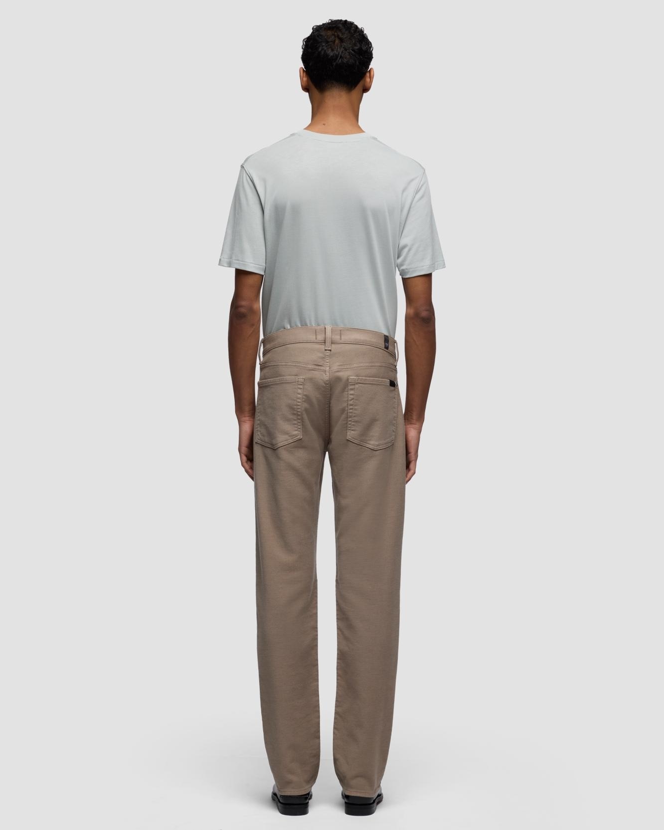 Pantalones de hombre slim de tiro medio en color azul - 7 For all mankind - Beige Beige-4