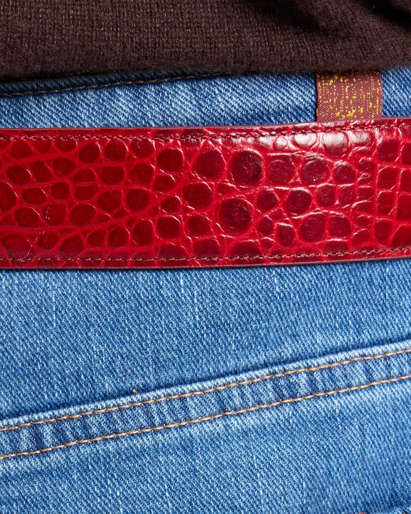 Vaqueros rectos de mujer the slim con cintura media - 7 For all mankind - Azul claro Azul claro-6