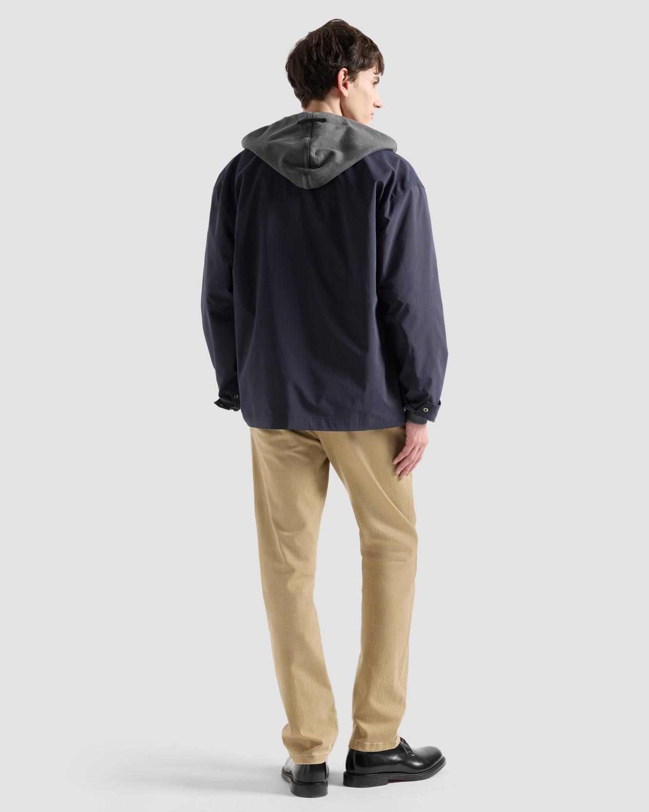 Pantalones de hombre slim chino de tiro medio en color beige - 7 For all mankind - Marrón Marrón-3