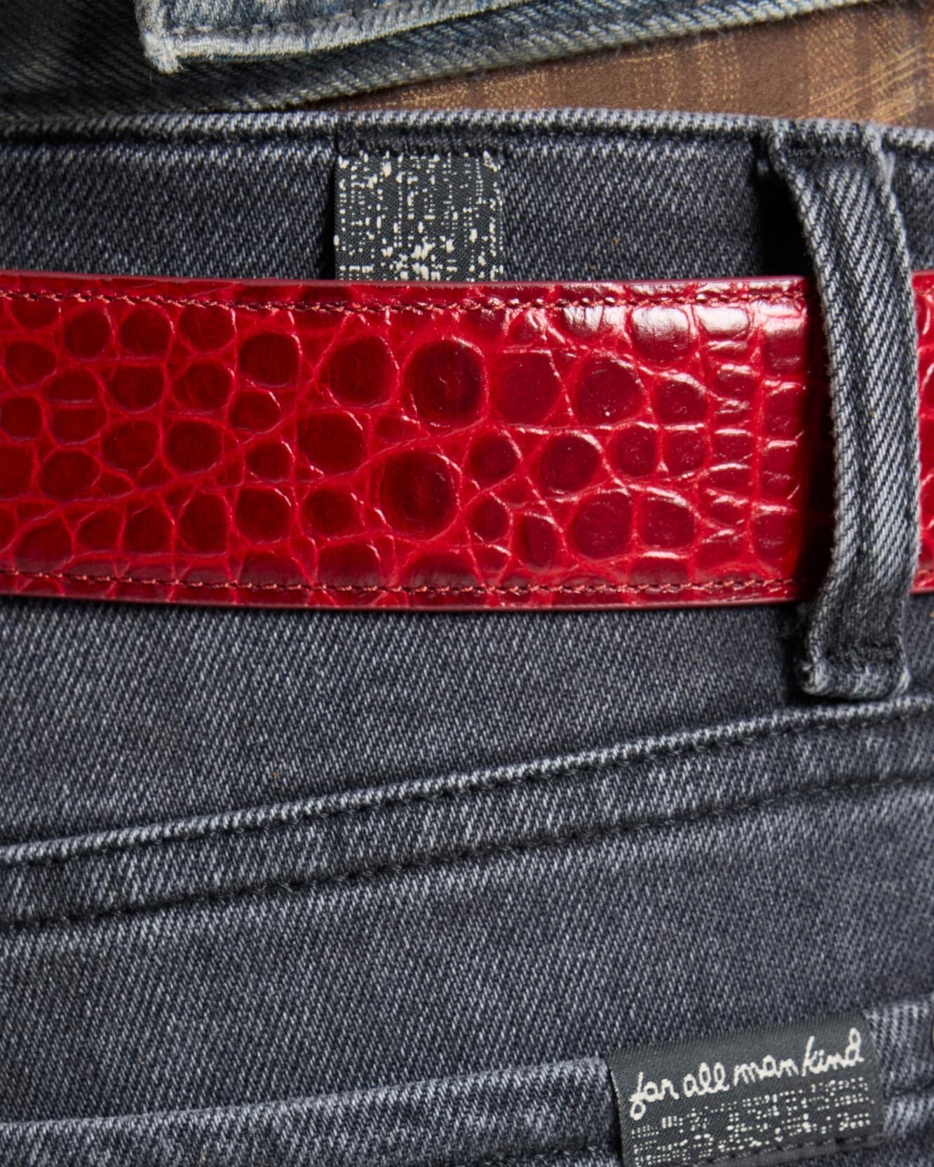 Vaqueros campana de mujer modern dojo con cintura alta - 7 For all mankind - Negro Negro-6