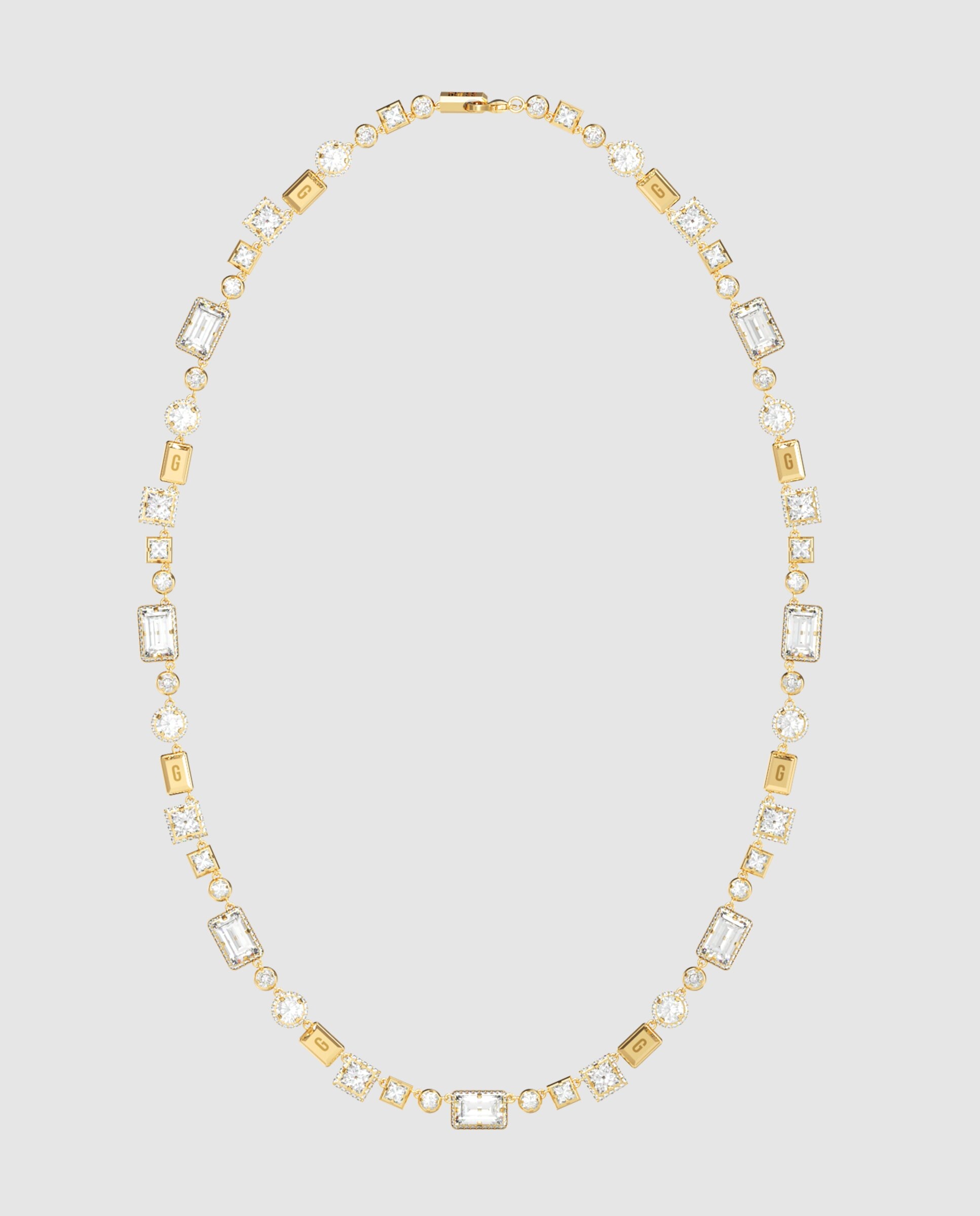Imagen 0 de Cadena de hombre barrio de acero dorado Oro