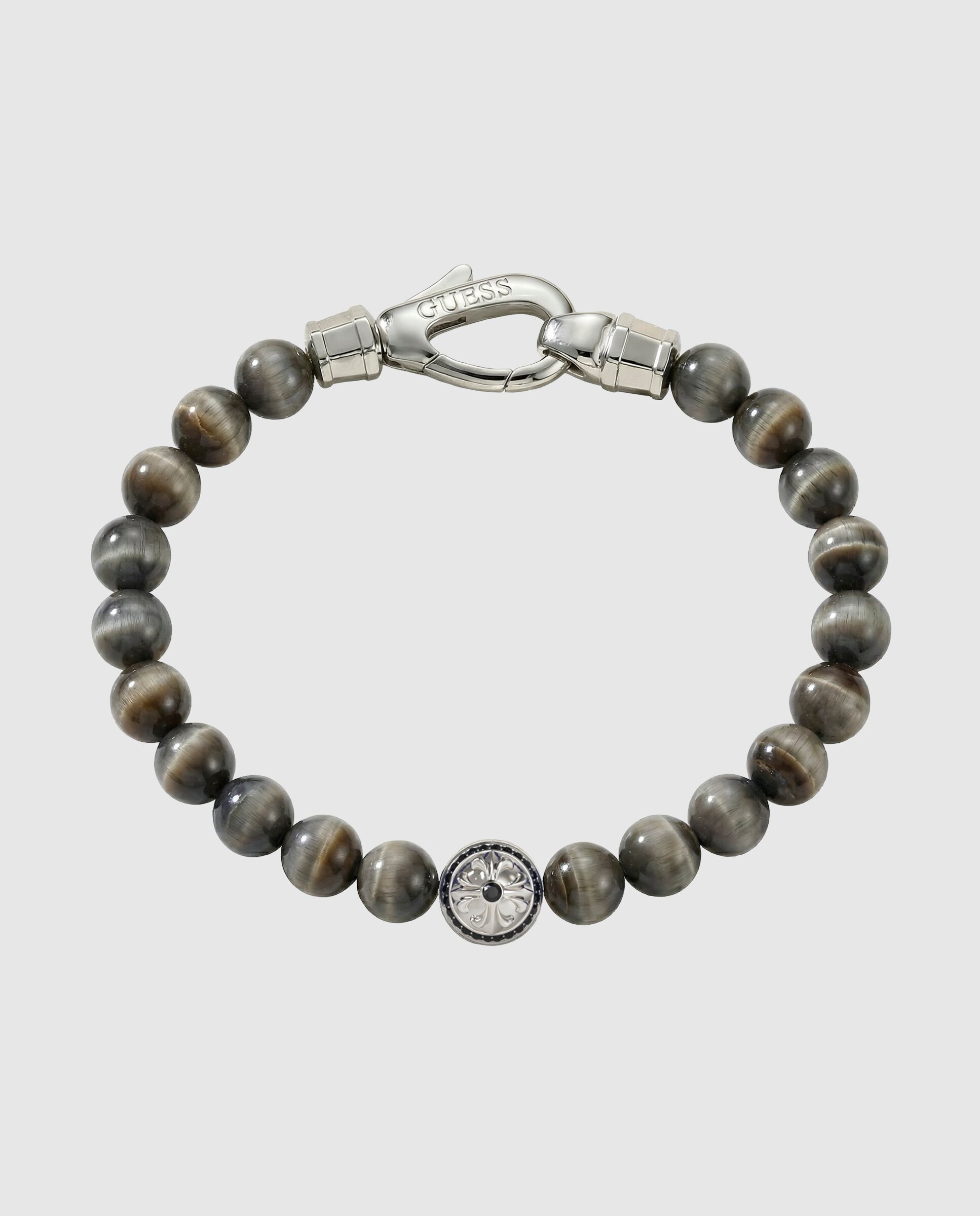 Imagen 0 de Pulsera de hombre life in tokyo de acero plateada Plata
