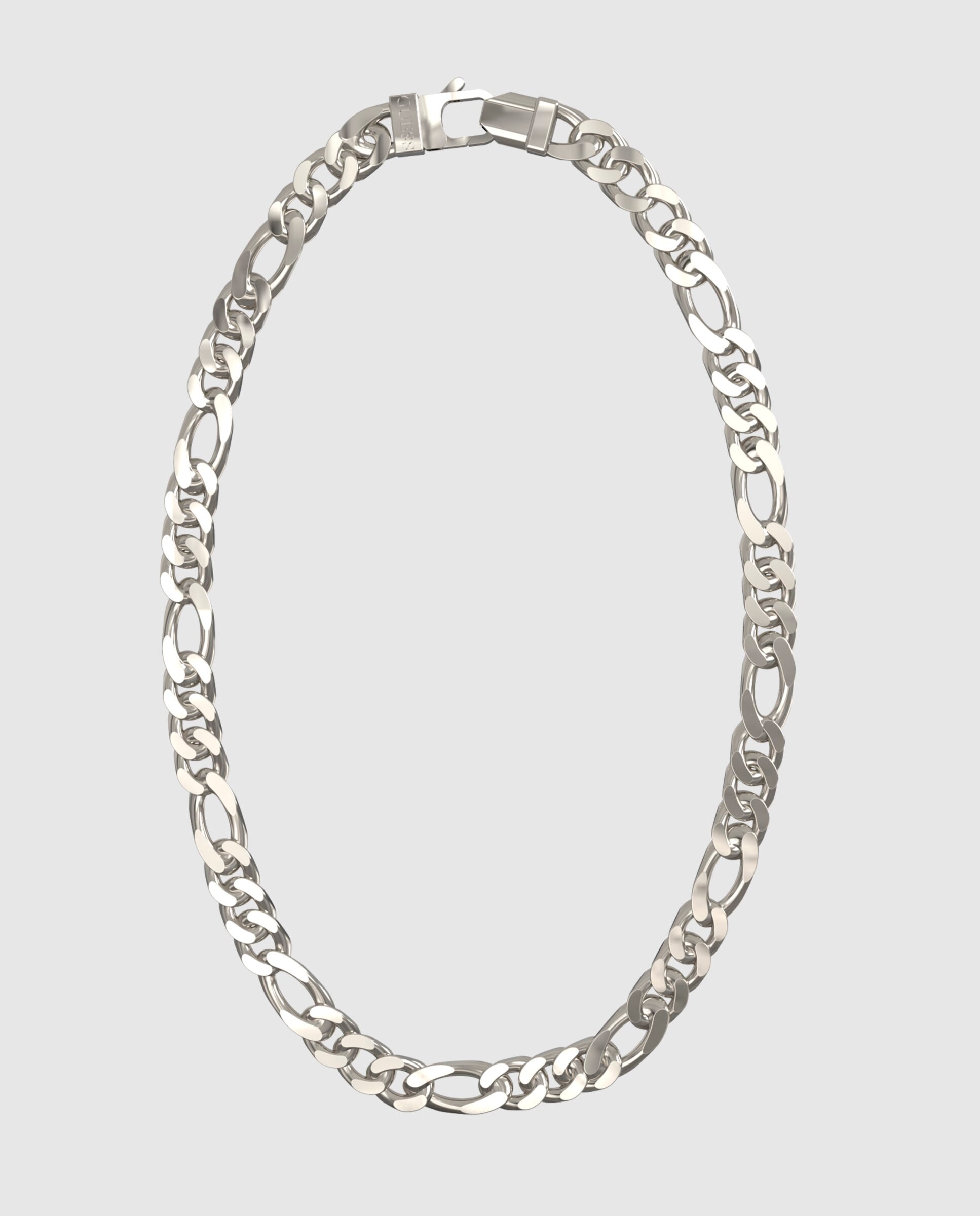 Imagen 1 de Collar de hombre lo studio de acero plateado - Guess - Plata Plata