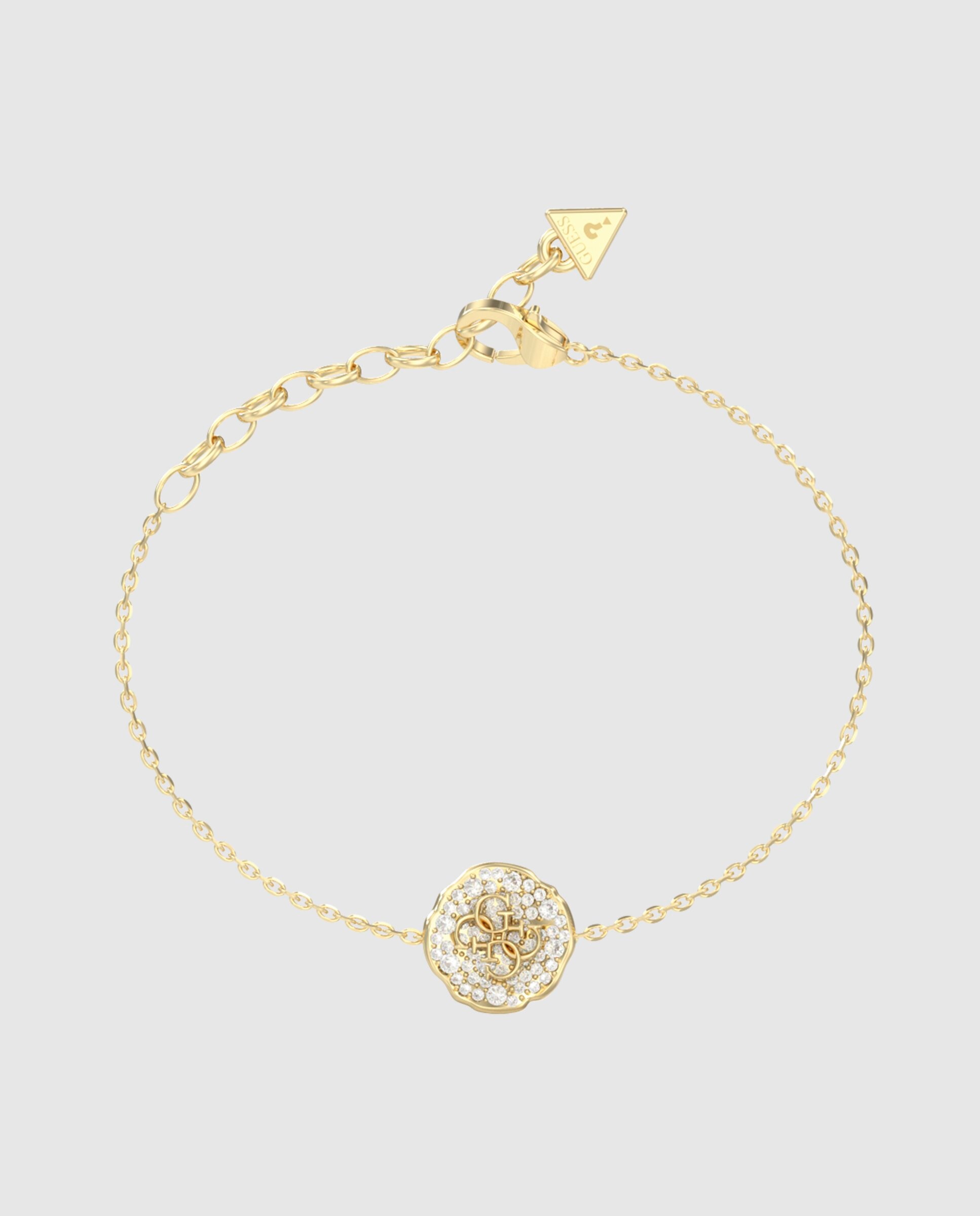 Imagen 0 de Pulsera de cadena morning grace de acero dorada Oro