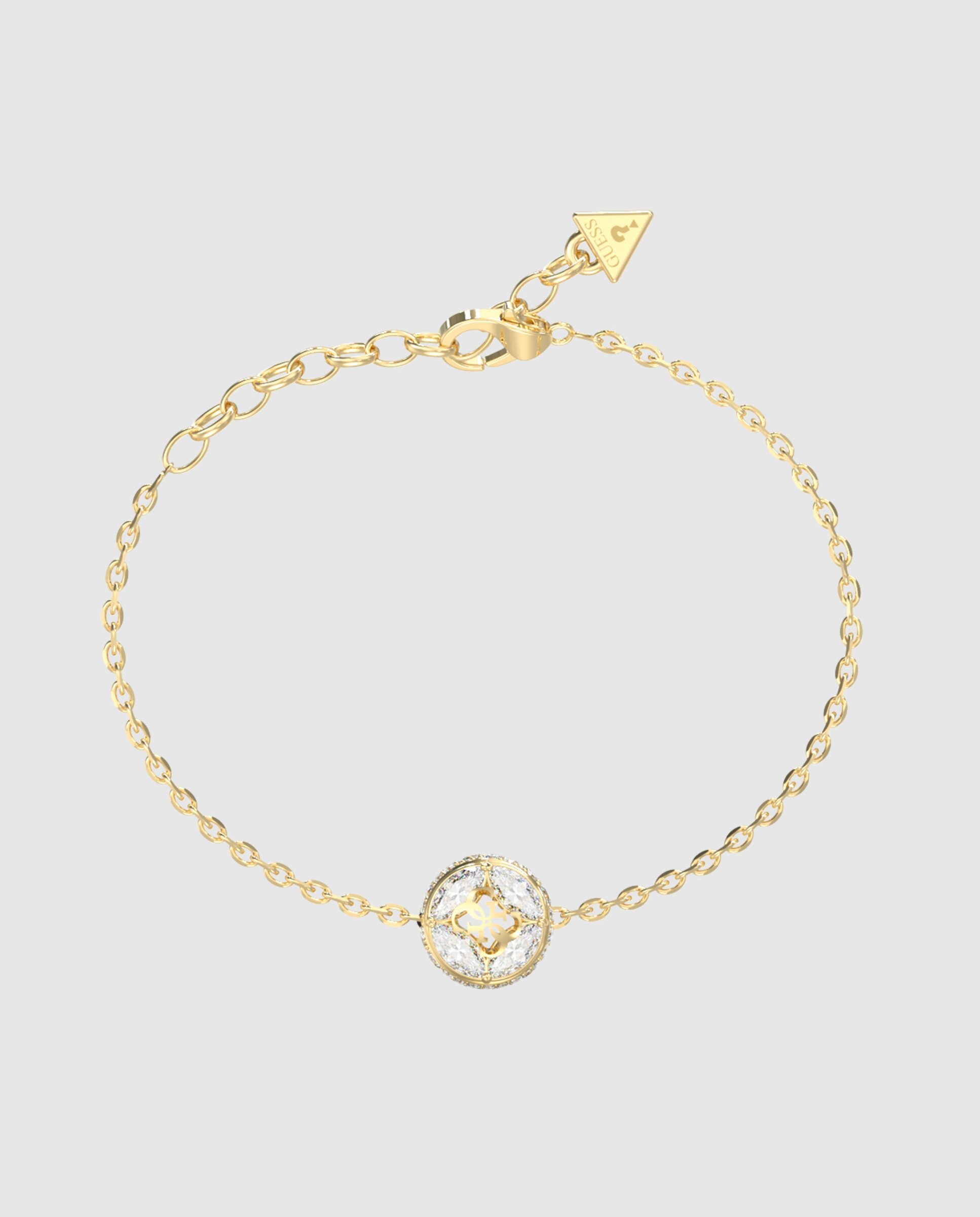 Imagen 0 de Pulsera de cadena 4g supreme de acero dorada Oro