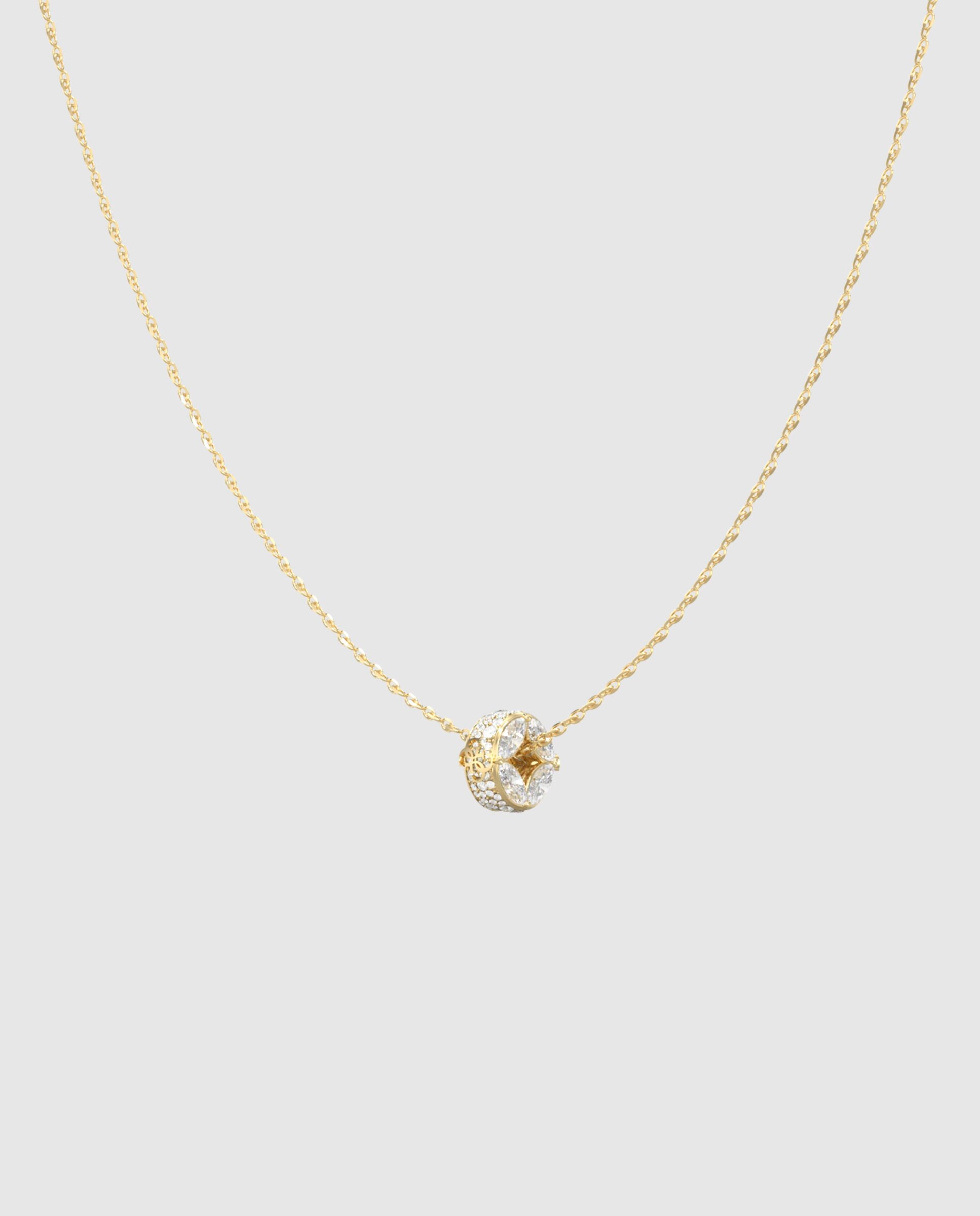 Imagen 0 de Collar 4g supreme de acero dorado Oro