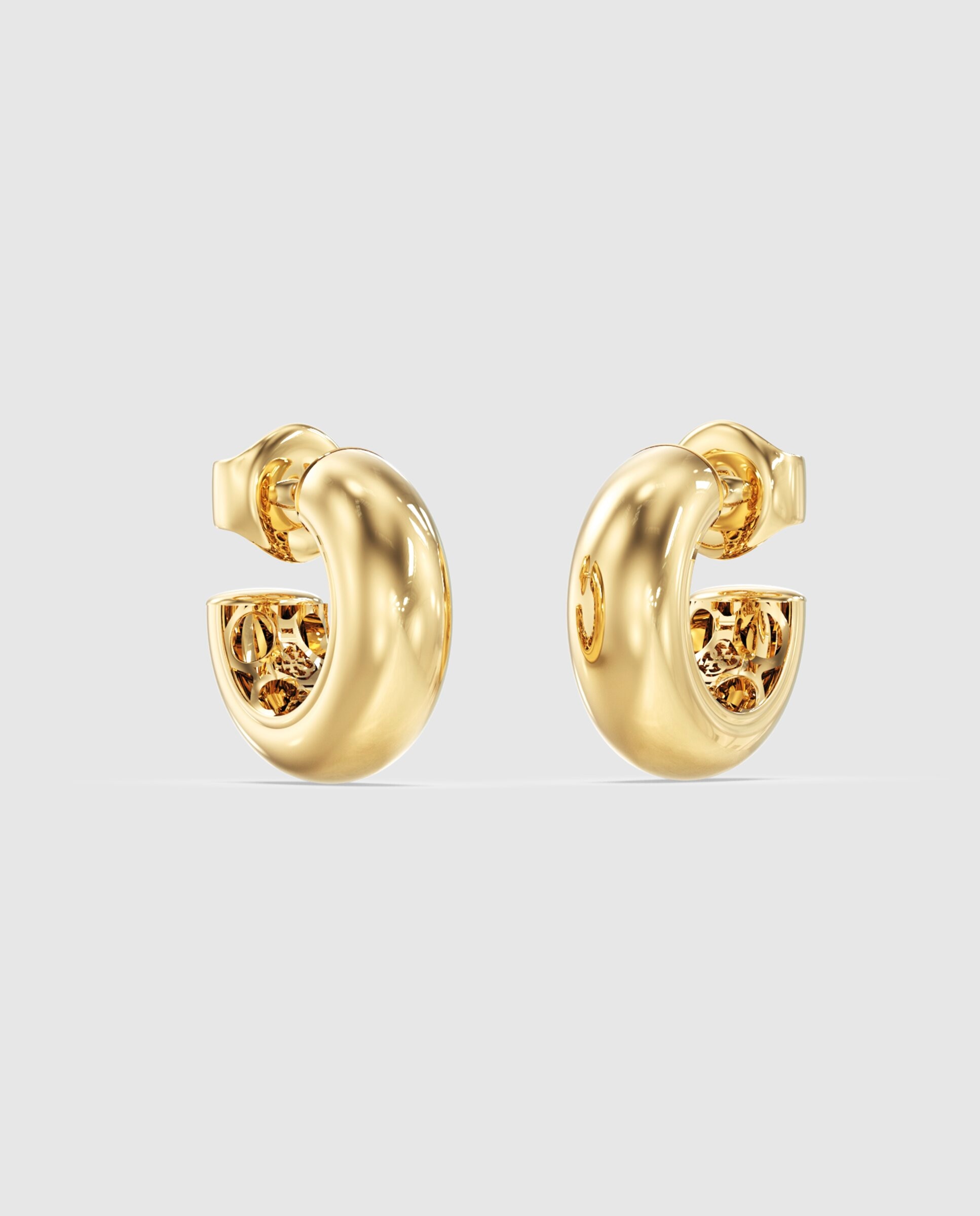 Imagen 0 de Pendientes madison de acero dorado Oro
