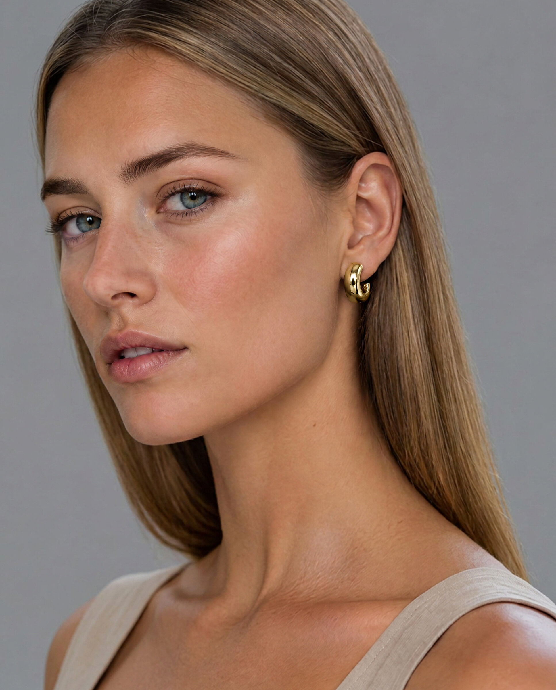 Pendientes madison de acero dorado - Guess - Oro Oro-2
