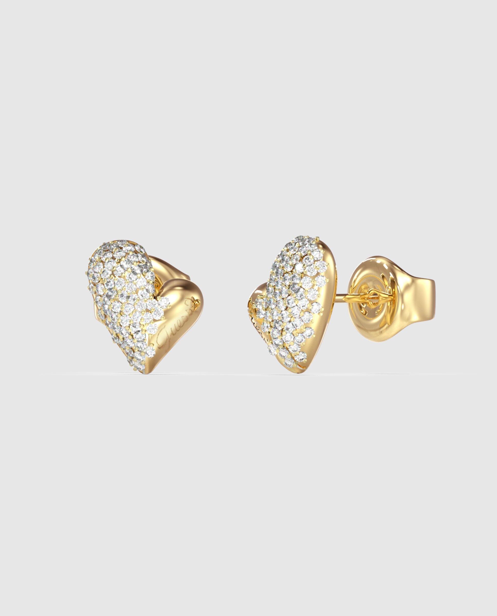 Imagen 0 de Pendientes golden love de acero dorado Oro