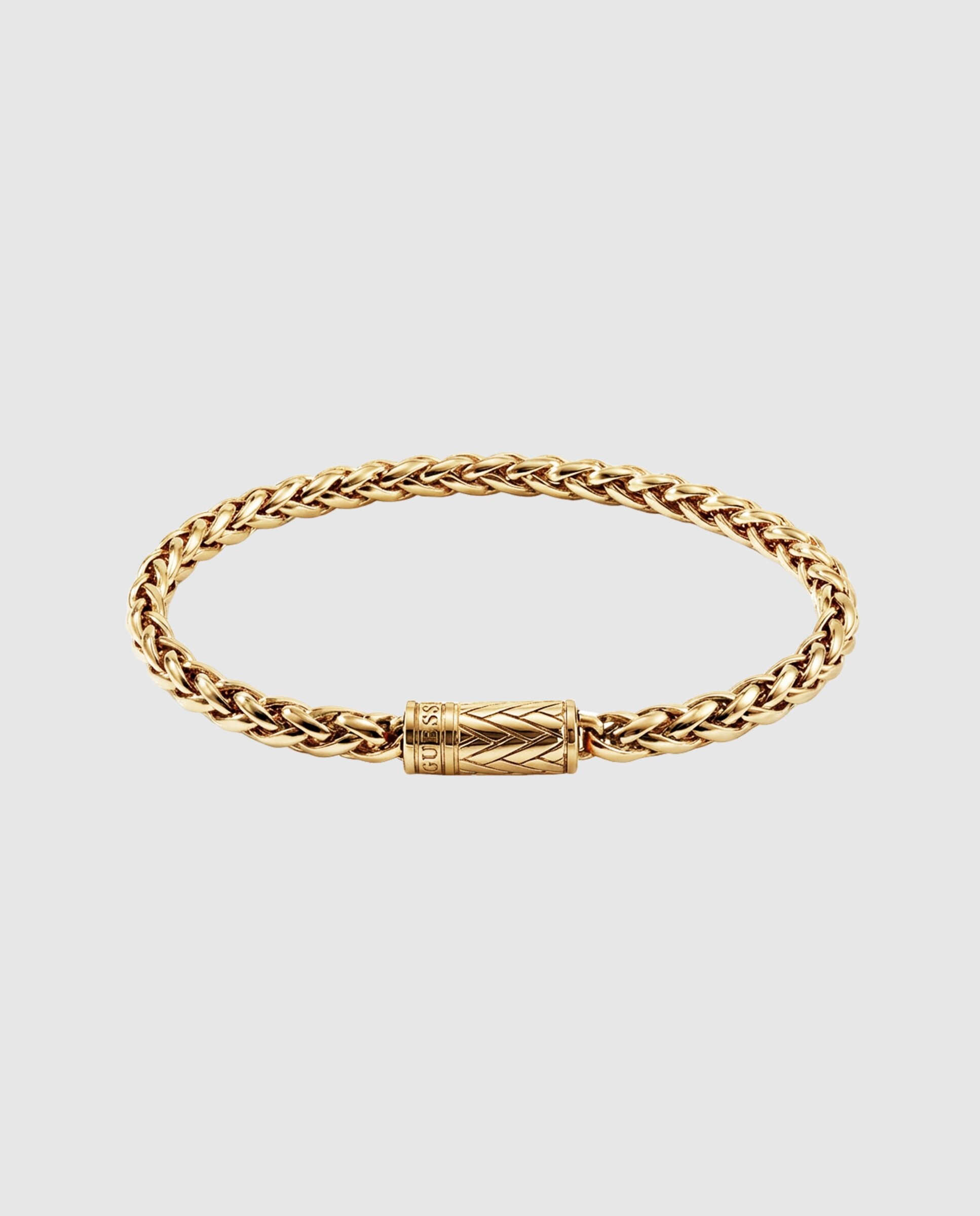 Imagen 0 de Pulsera de hombre lo studio de acero dorada Oro