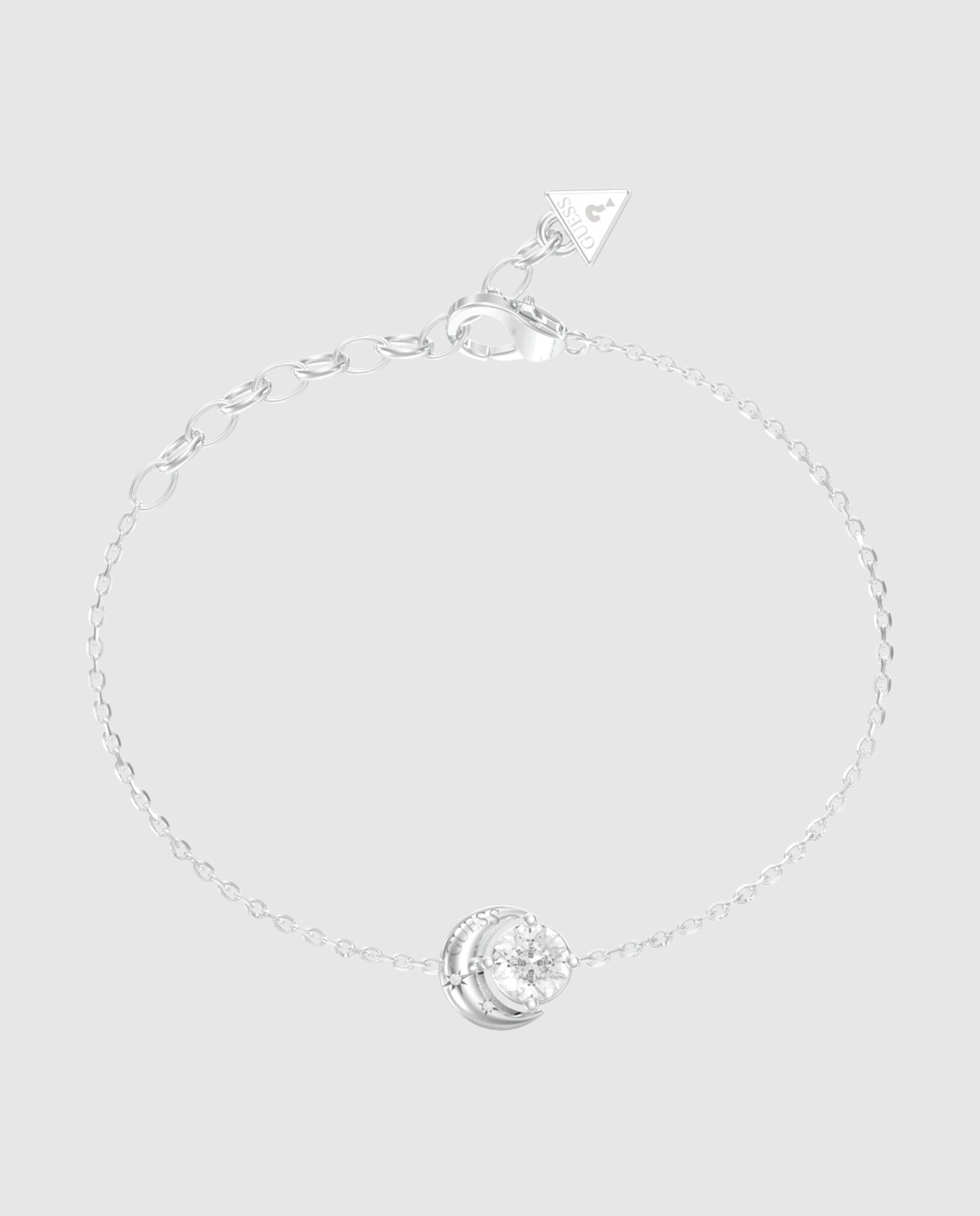 Pulsera de cadena aurora de acero - Guess - Plata Plata-1