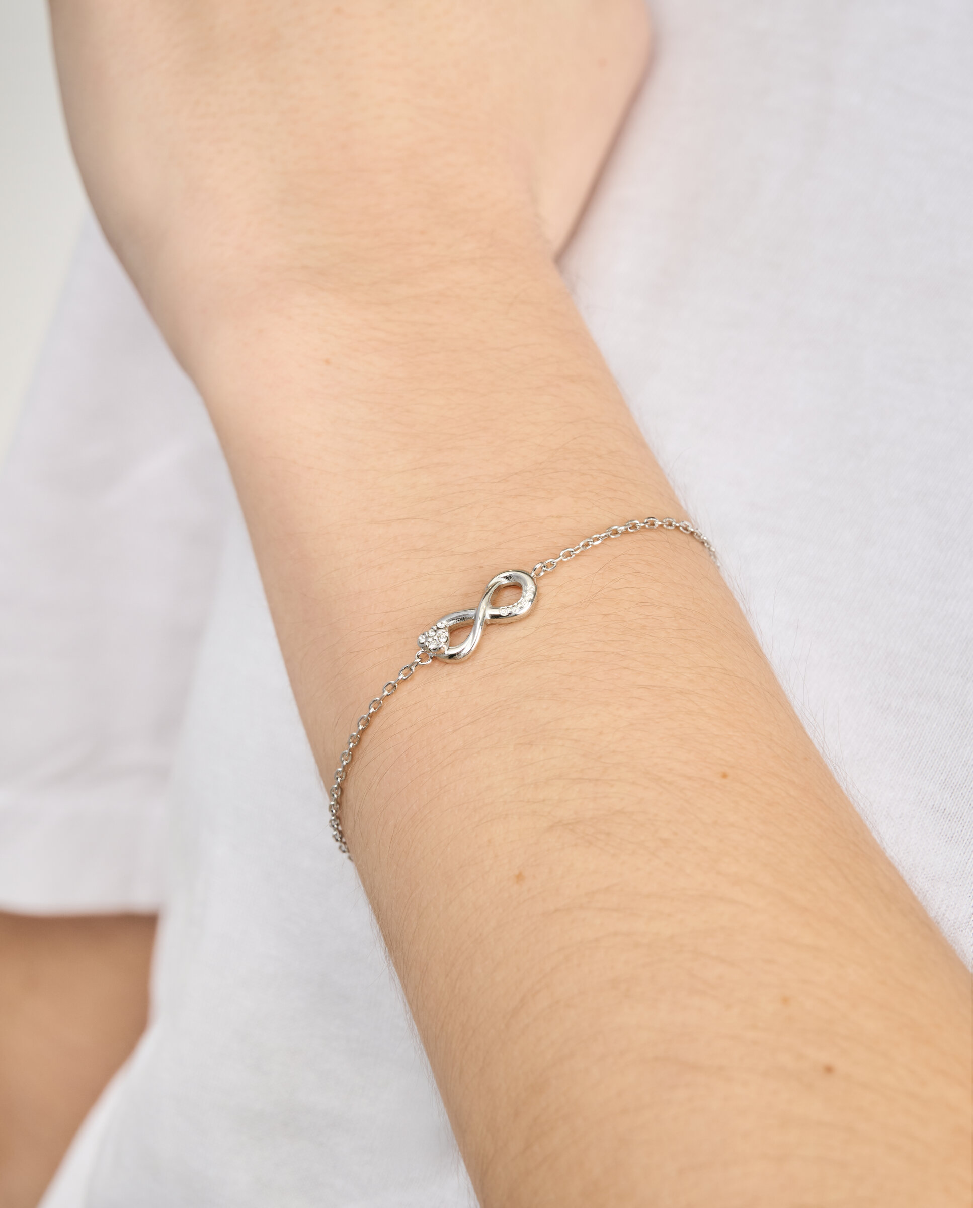Pulsera de cadena love bites de acero plateada - Guess - Plata Plata-2