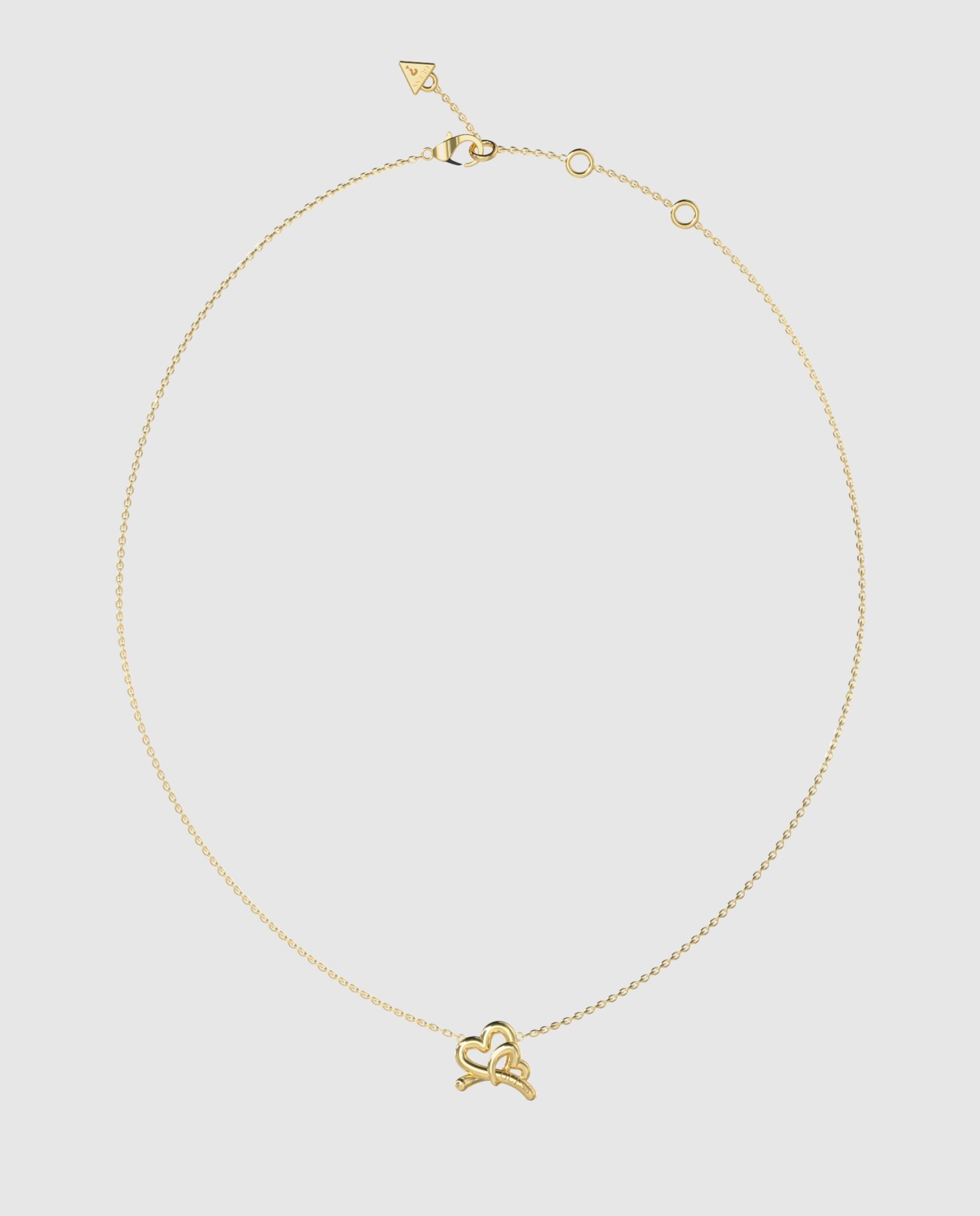 Imagen 0 de Collar love bites de acero dorado Oro