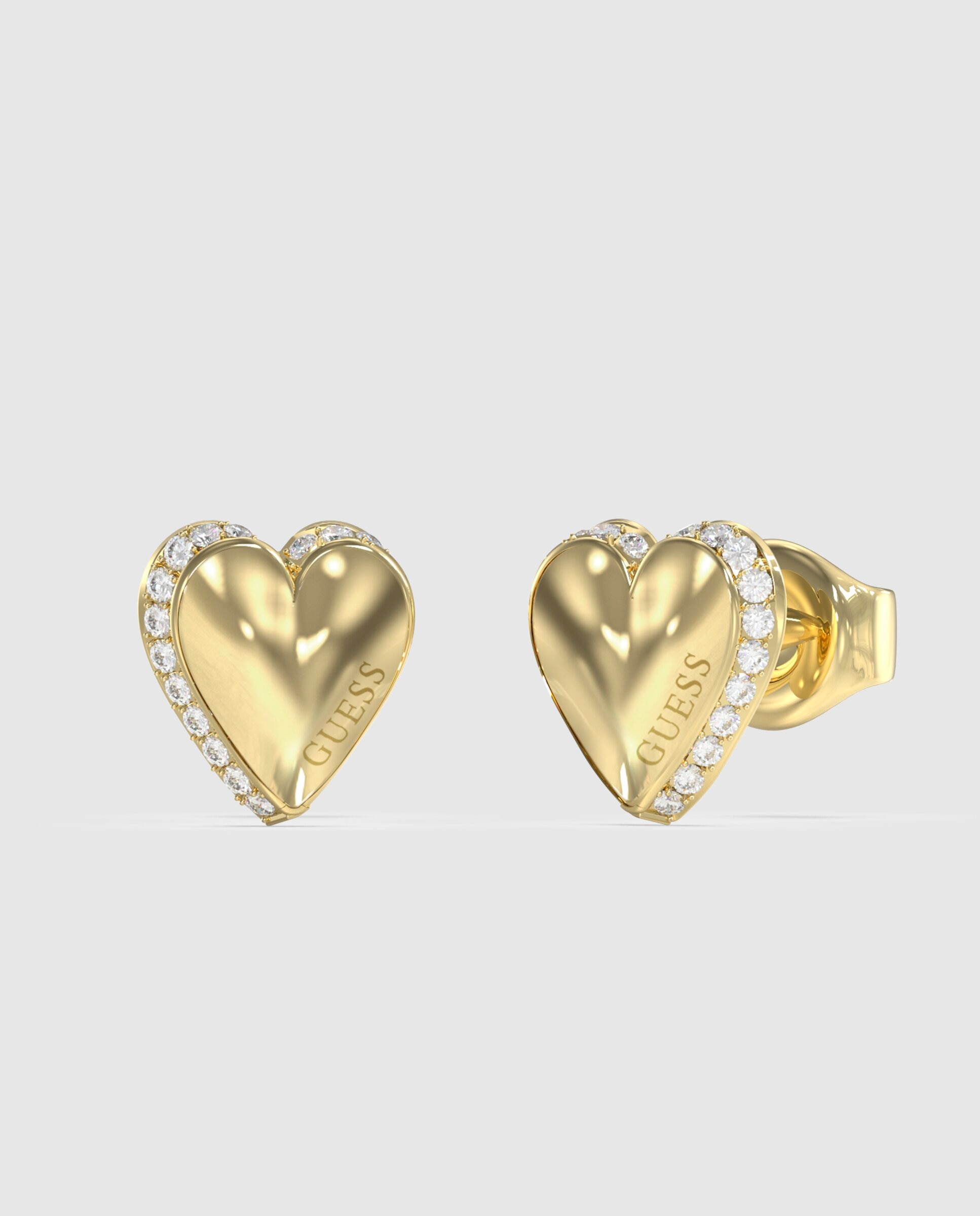 Imagen 0 de Pendientes by your side de acero dorado Oro