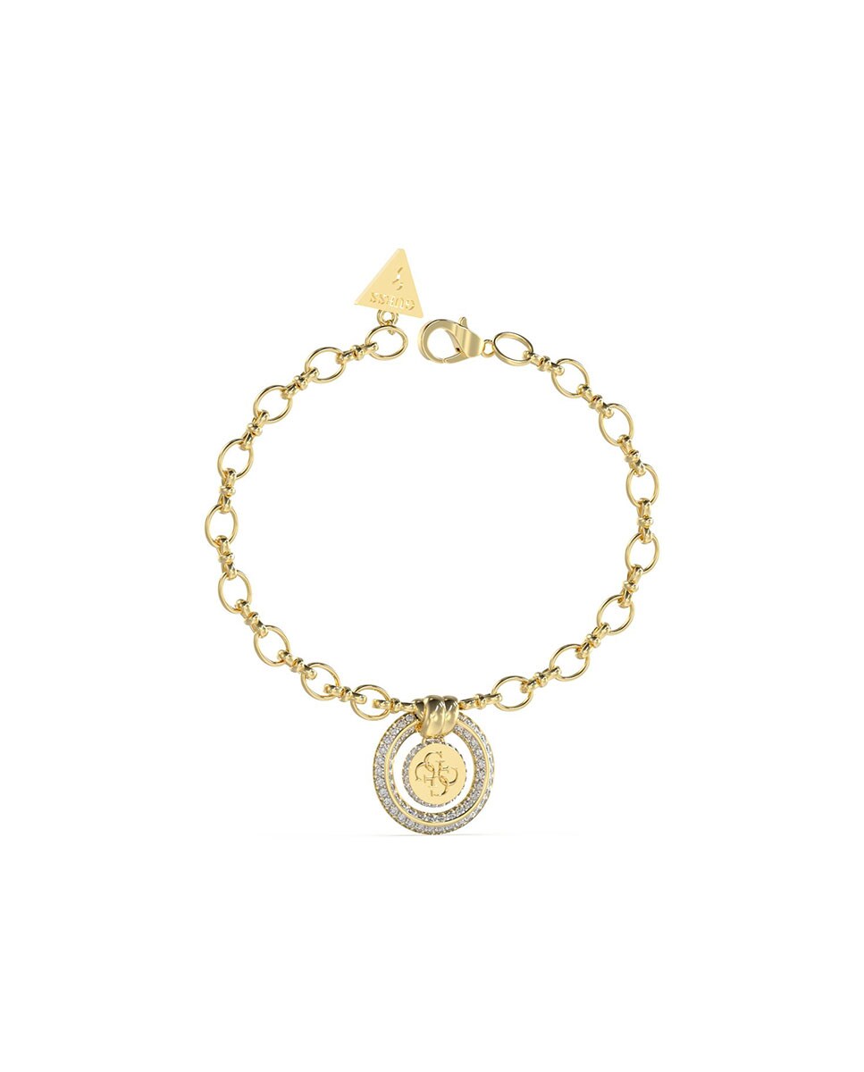 Pulsera Knot you de acero dorado Oro-1