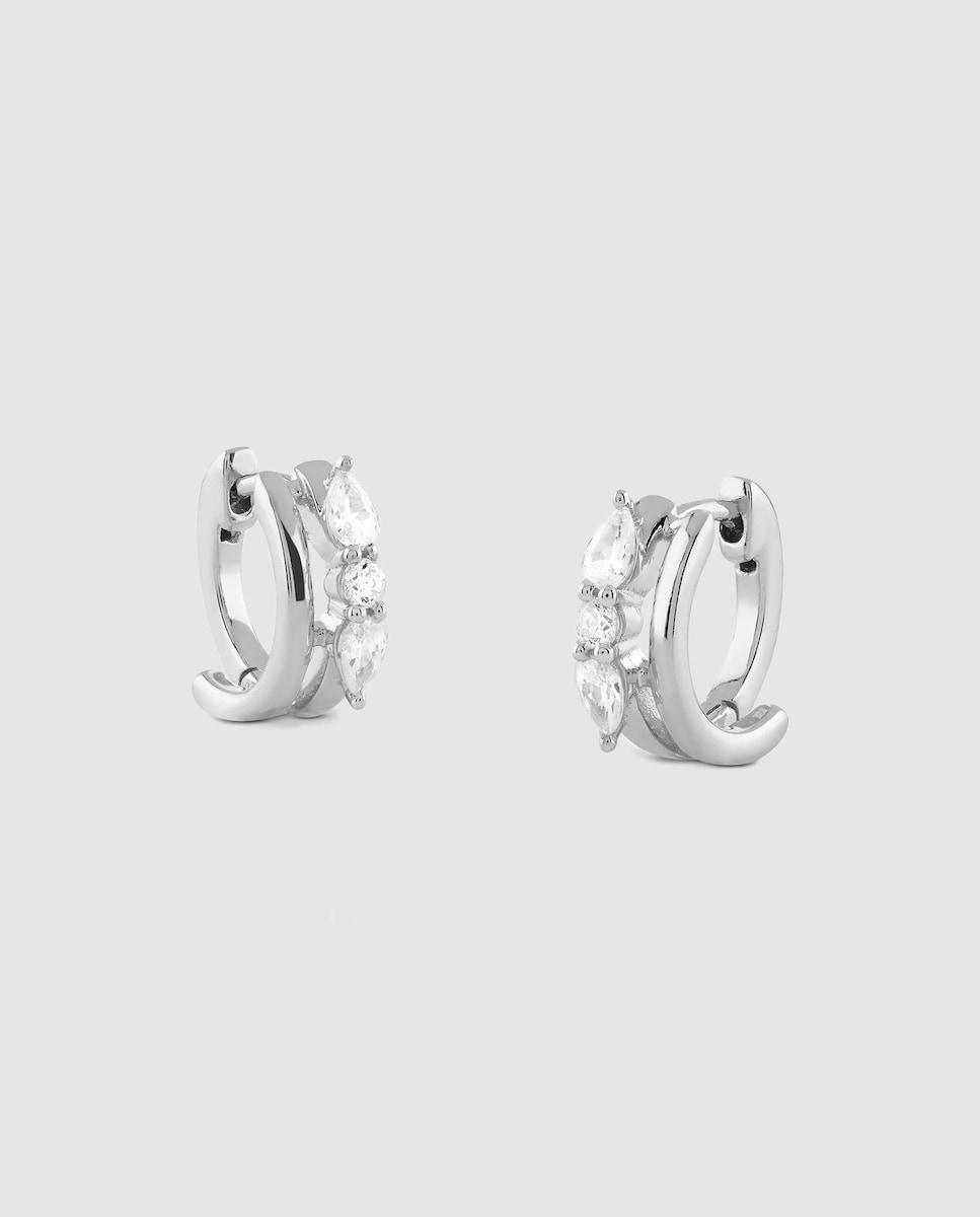 Pendientes Nuances de plata Plata-1