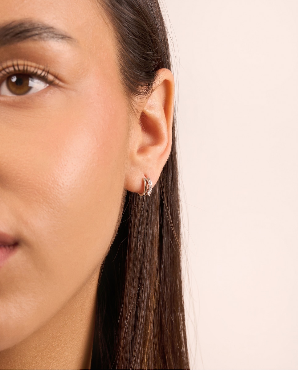 Pendientes Nuances de plata Plata-2