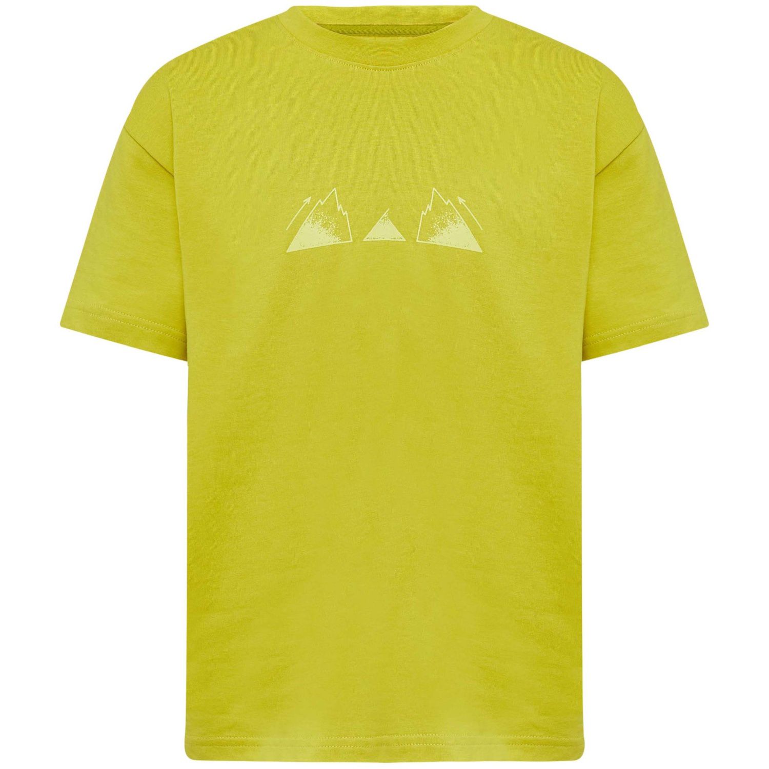 Camiseta de niños BASE PLAYGROUND KIDS Mammut - Amarillo Amarillo-6