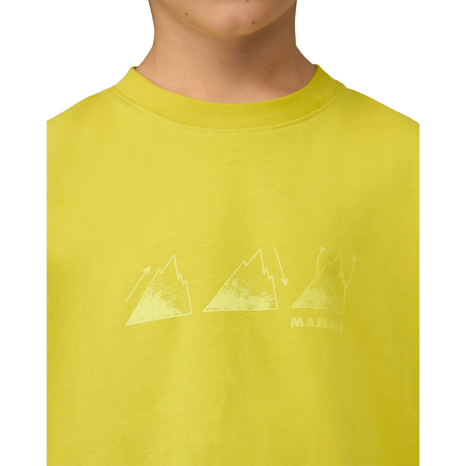 Camiseta de niños BASE PLAYGROUND KIDS Mammut - Amarillo Amarillo-7