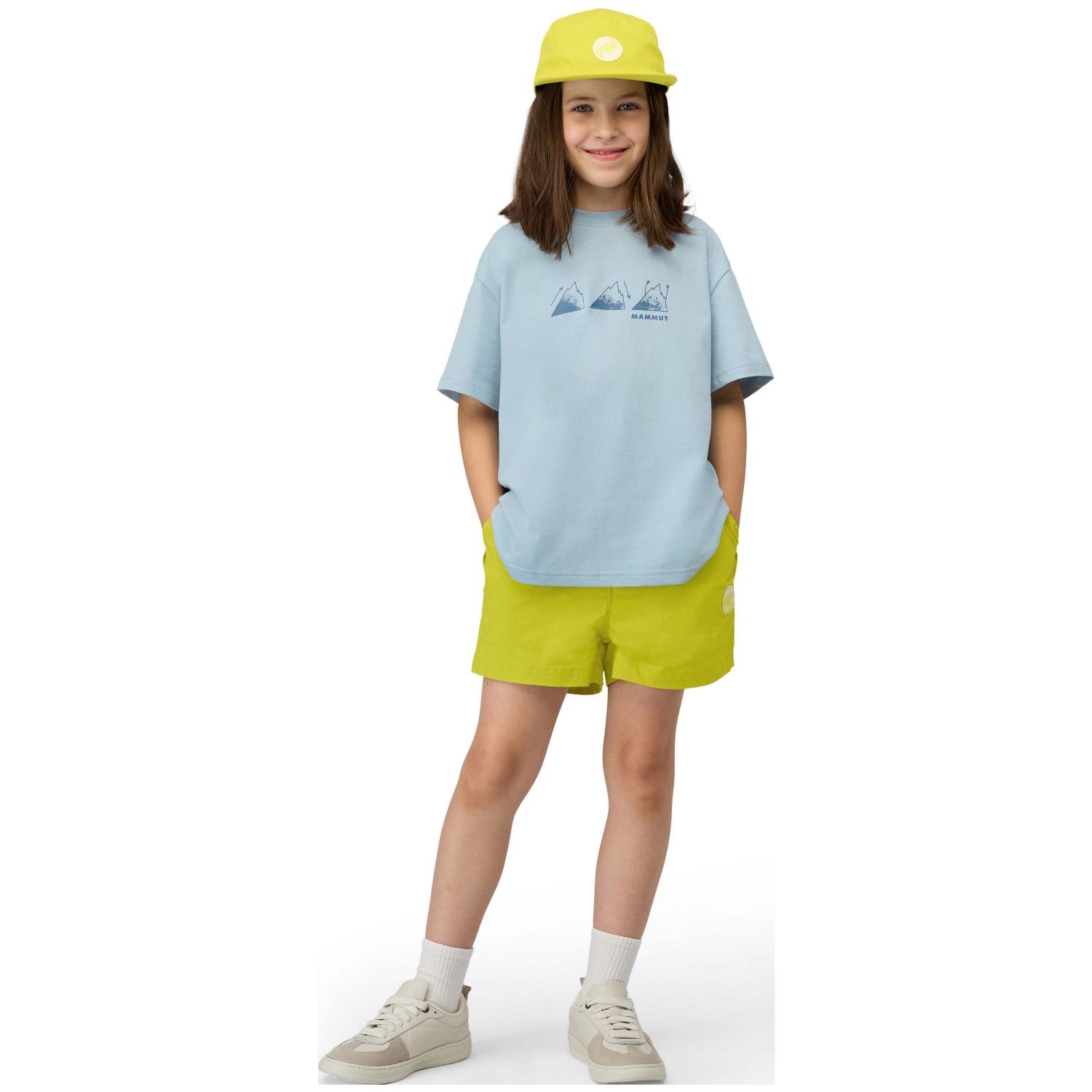 Mammut Camiseta de niños BASE PLAYGROUND KIDS Azul claro