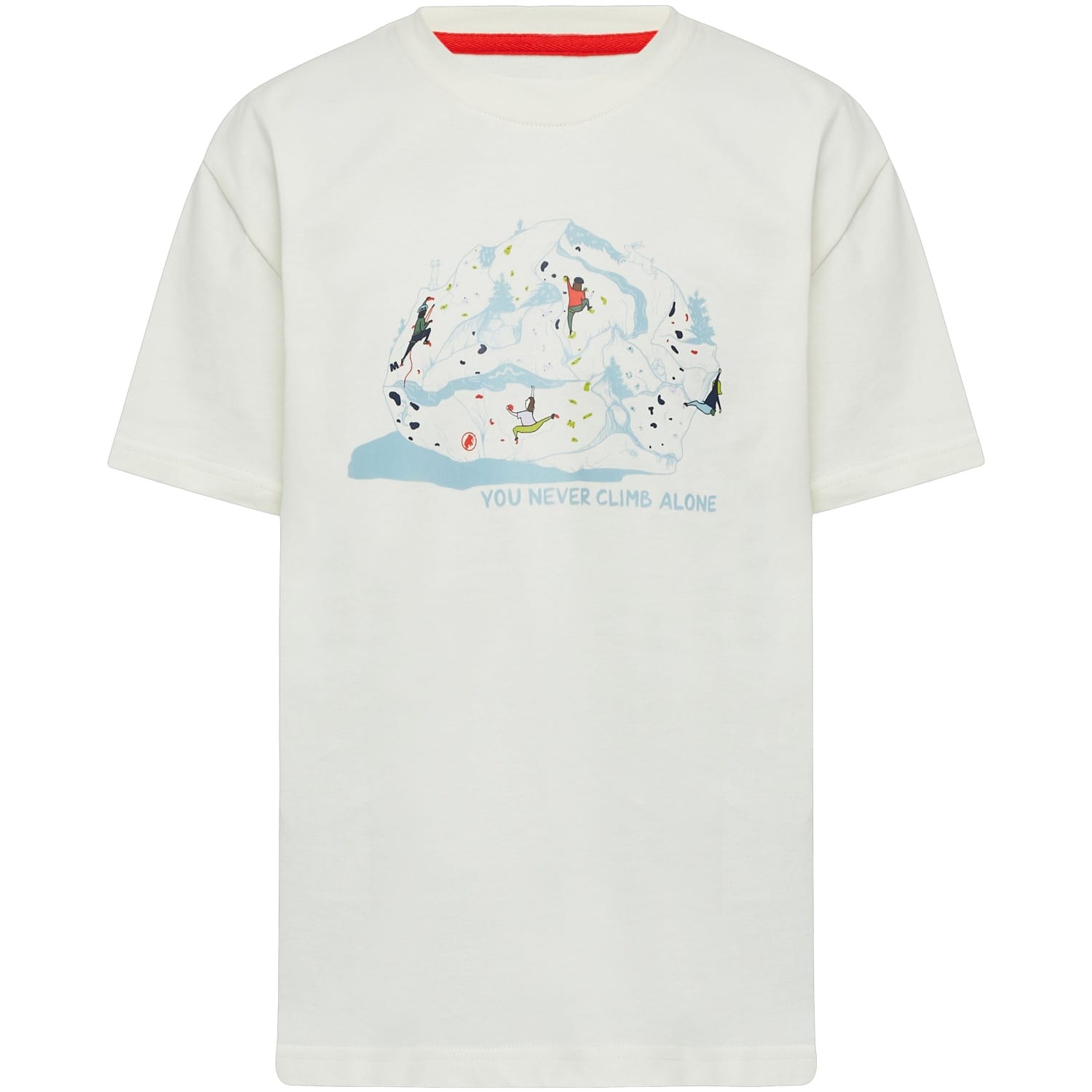 Camiseta de niños BASE CLIMBING KIDS Mammut - Blanco Blanco-3
