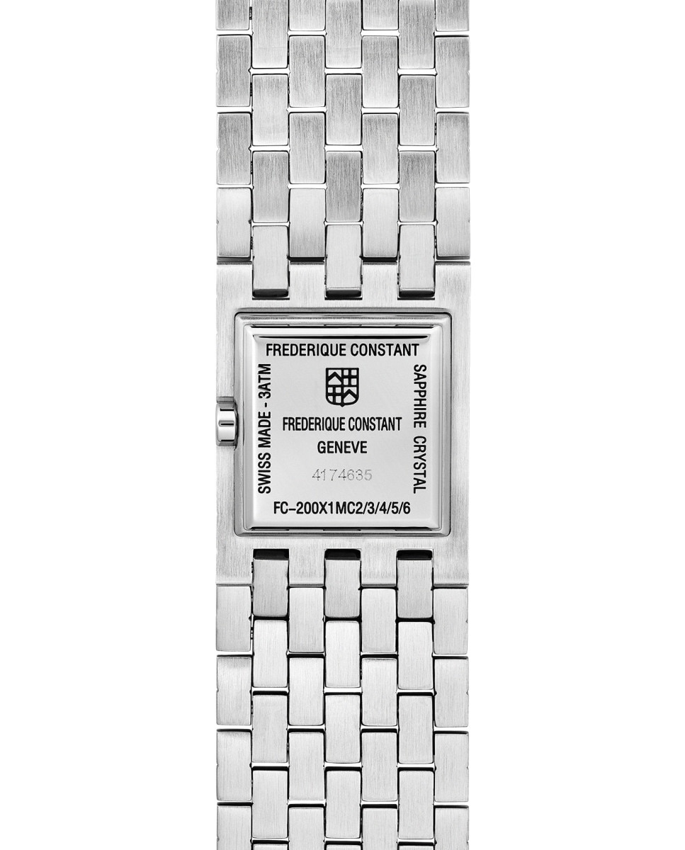 Reloj de mujer classics fc-200ma1mc6b cuarzo manchette esfera verde caja de acero - Frederique Constant - Plata Plata-2