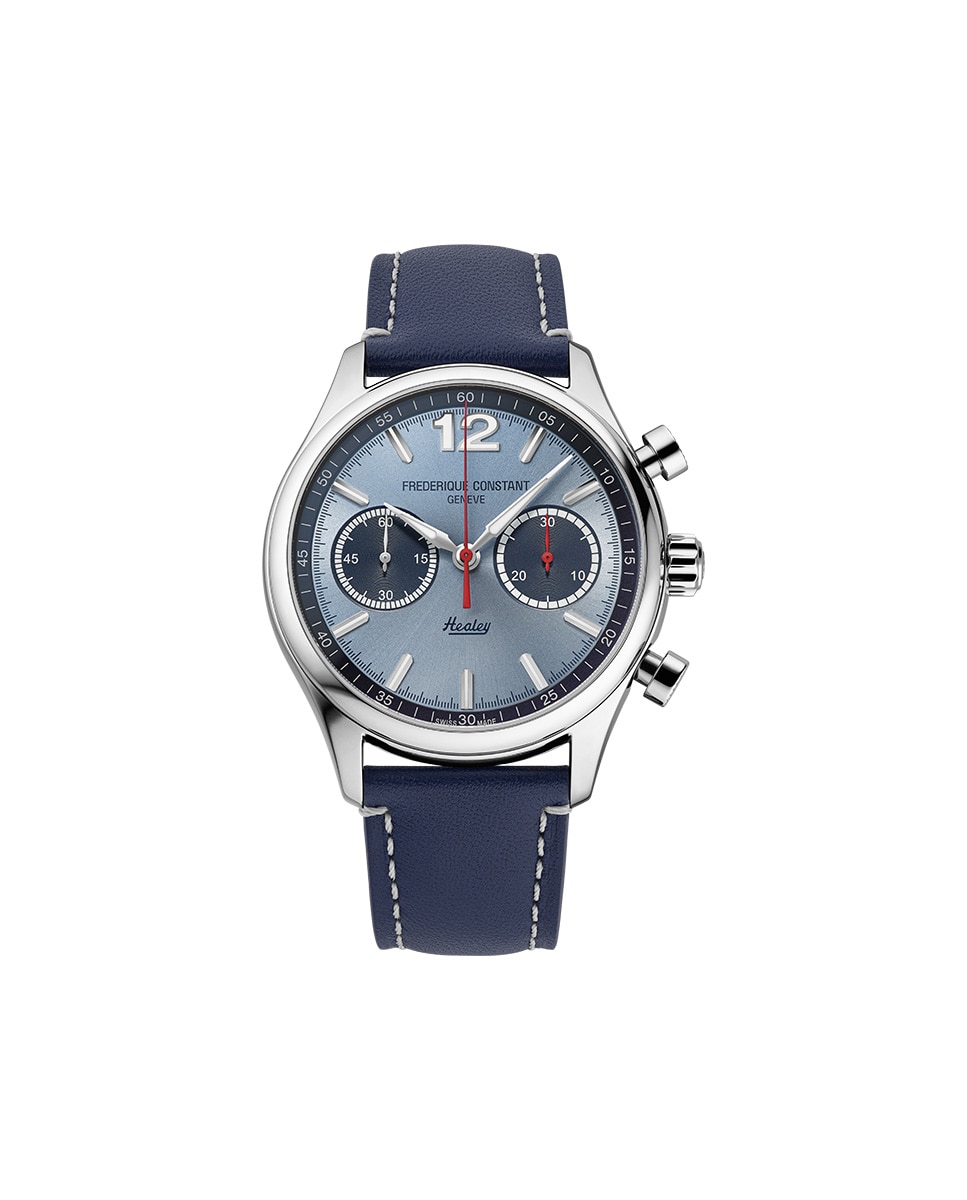 Imagen 0 de Reloj de hombre classics fc-397hlbn5b6 automático vintage rally healey chronograph automático esfera azul caja de acero Azul