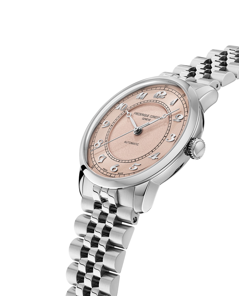 Imagen 3 de Reloj automático de hombre classics premiere fc-301sal3b6b caja de acero 38.50 mm esfera oro rosa - Frederique Constant - Plata Plata