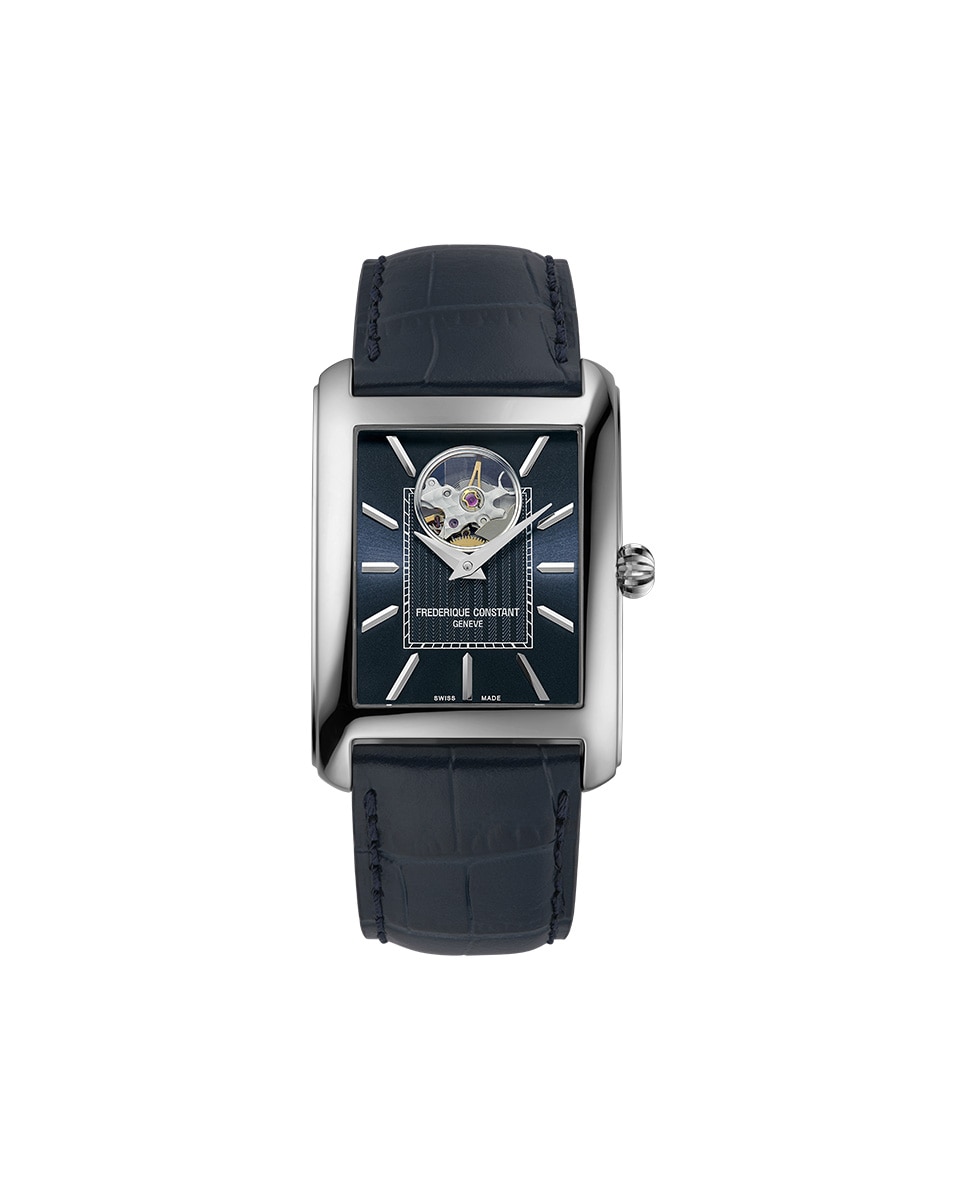 Imagen 0 de Reloj de hombre classics fc-311n4c26 automático carree heart beat automático esfera azul marino caja de acero Azul