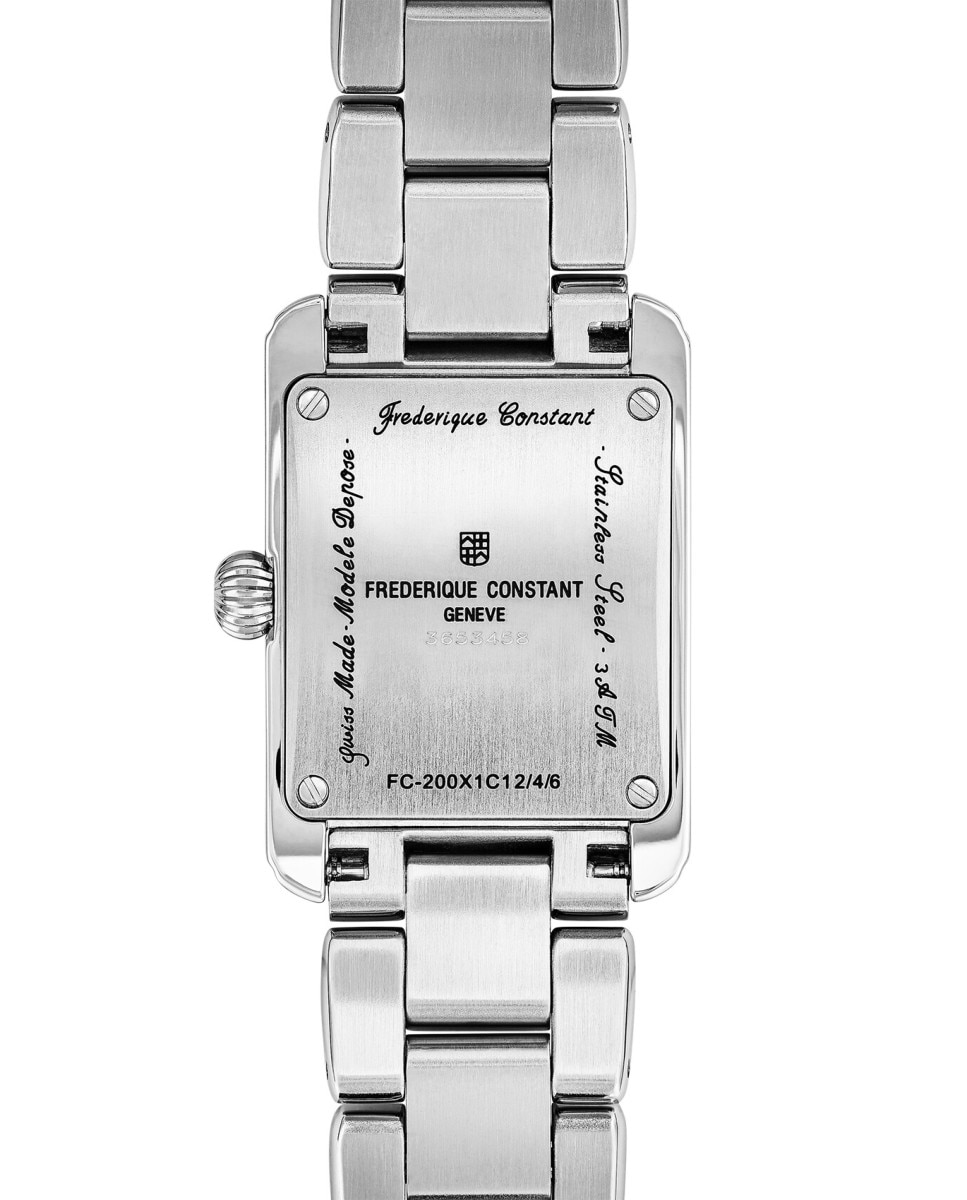 Reloj de mujer classics fc-200mc26b cuarzo carree ladies esfera caja de acero - Frederique Constant - Plata Plata-2