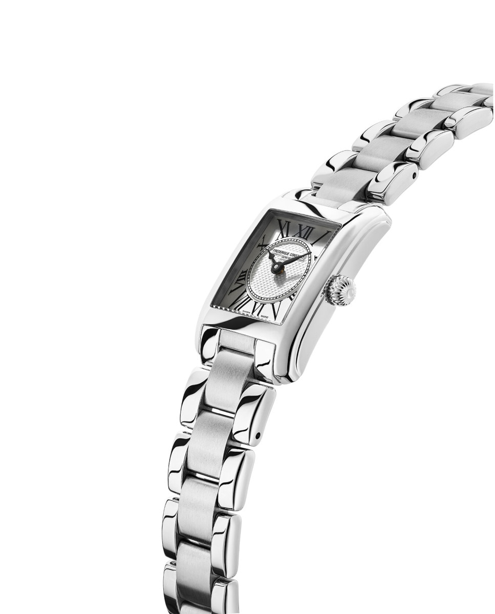 Reloj de mujer classics fc-200mc26b cuarzo carree ladies esfera caja de acero - Frederique Constant - Plata Plata-3
