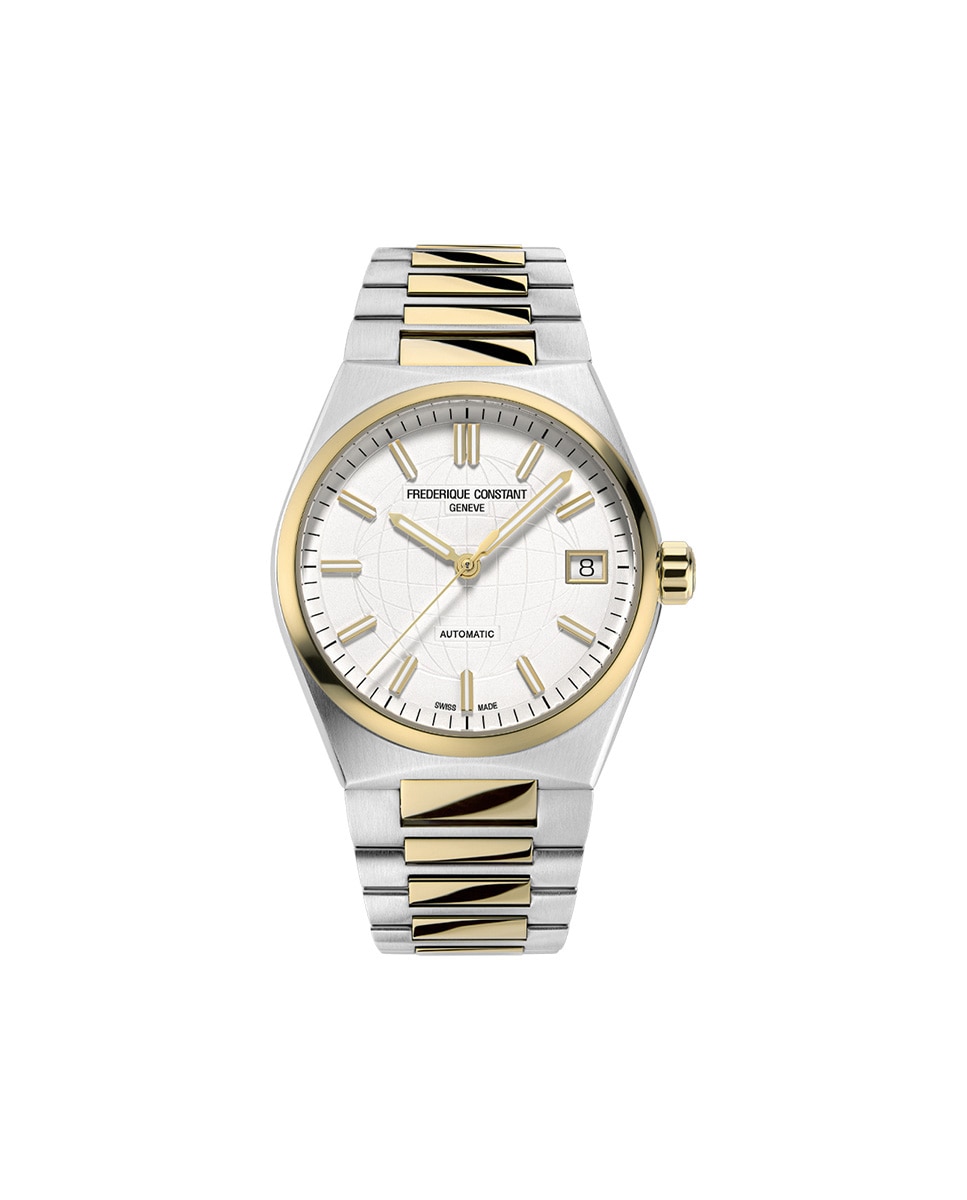 Reloj de mujer highlife fc-303v2nh3b automático ladies automático esfera plata caja de acero