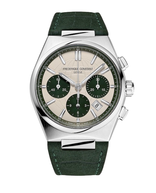 Imagen 0 de Reloj de hombre Highlife chronograph automatic esfera verde y plata y caja acero