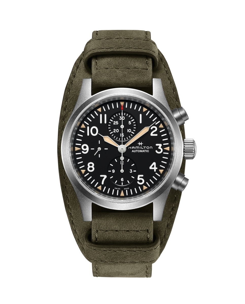 Reloj de hombre autom tico Khaki Field H71706830 con cron grafo y