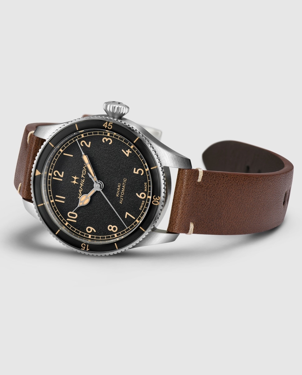 Reloj de hombre automático Khaki Aviation Pilot Pioneer de 38 mm