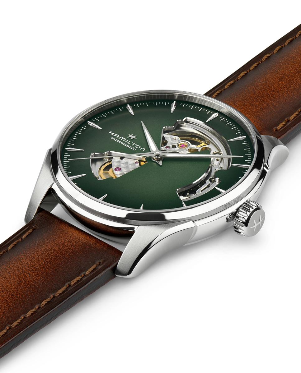 Reloj de hombre automático jazzmaster open heart de 40 mm