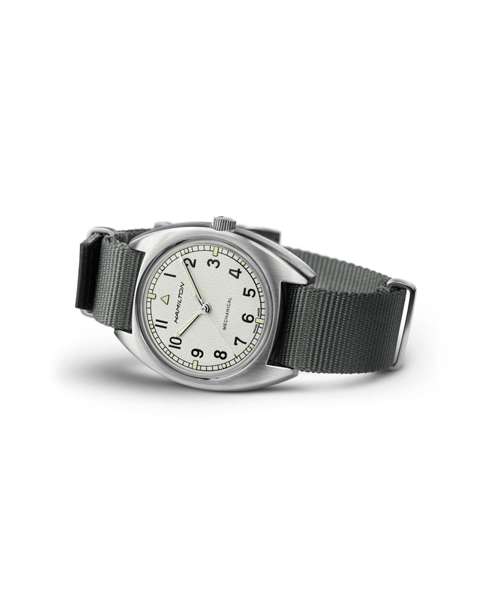 Reloj de hombre mecánico khaki aviation pilot pioneer de 36 mm h76419951 con correa textil - Hamilton - Gris Gris-2