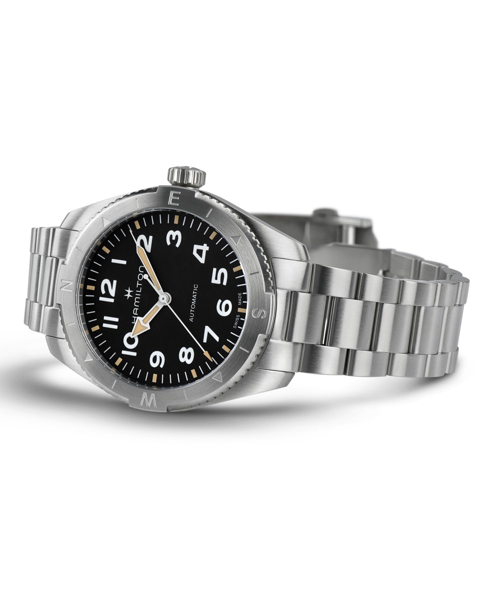 Reloj de hombre automático Khaki Field Expedition de 41 mm H70315130 de acero - Hamilton - Gris Gris-2
