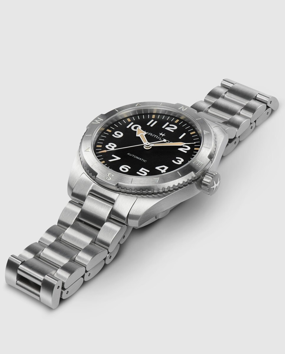 Reloj de hombre automático Khaki Field Expedition de 41 mm H70315130 de acero - Hamilton - Gris Gris-3
