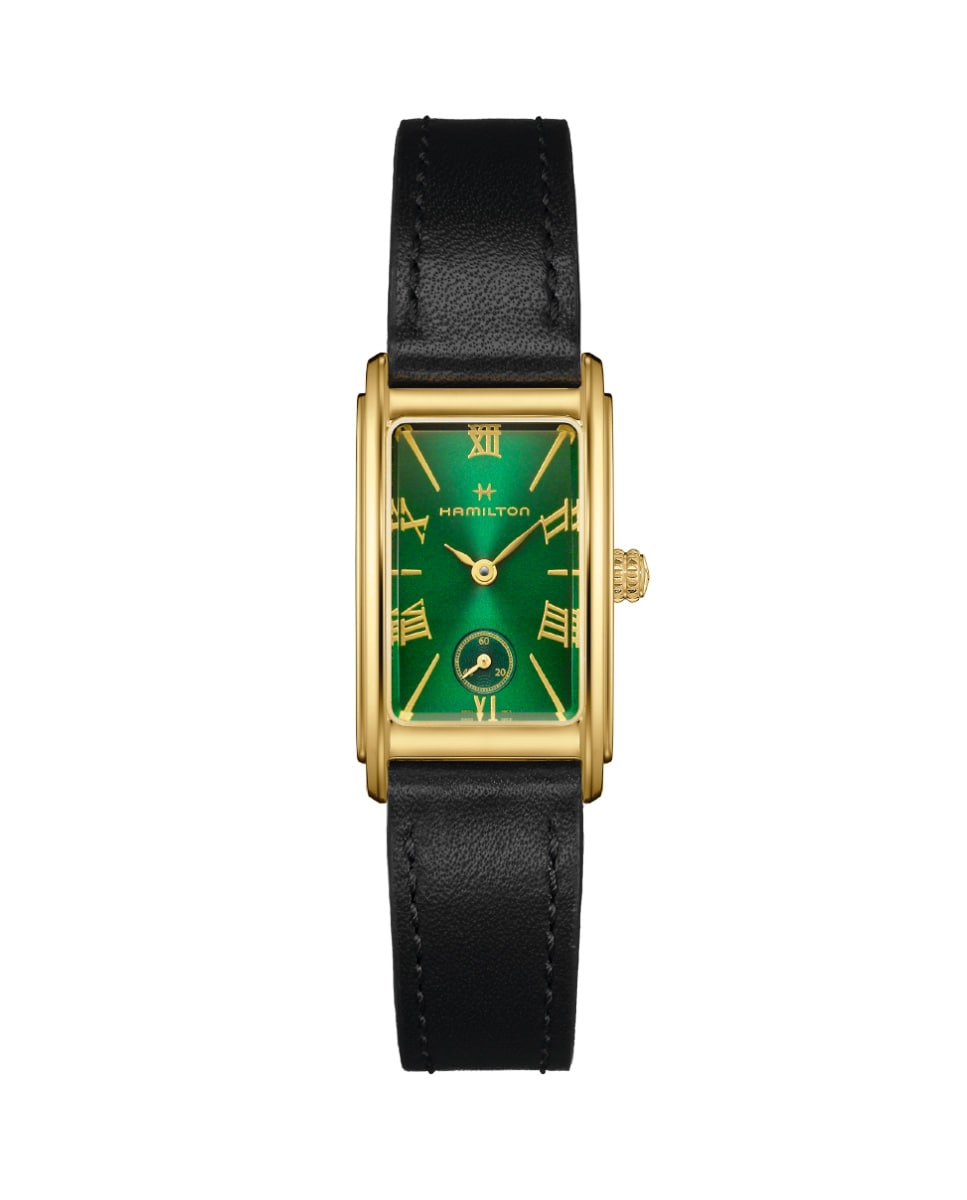 Imagen 0 de Reloj de mujer American Classic Ardmore H11261760 con correa de piel Negro