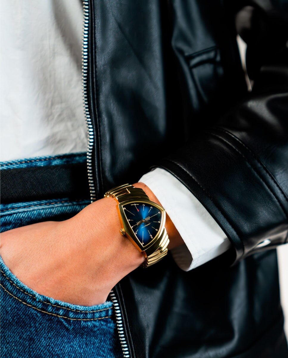 Reloj de mujer Ventura L de cuarzo H24301141 de acero - Hamilton - Azul Azul-3