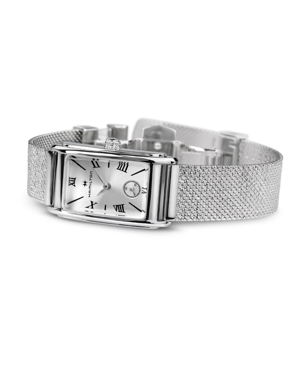 Reloj de mujer American Classic Ardmore H11221150 con brazalete de acero - Hamilton - Gris Gris-2