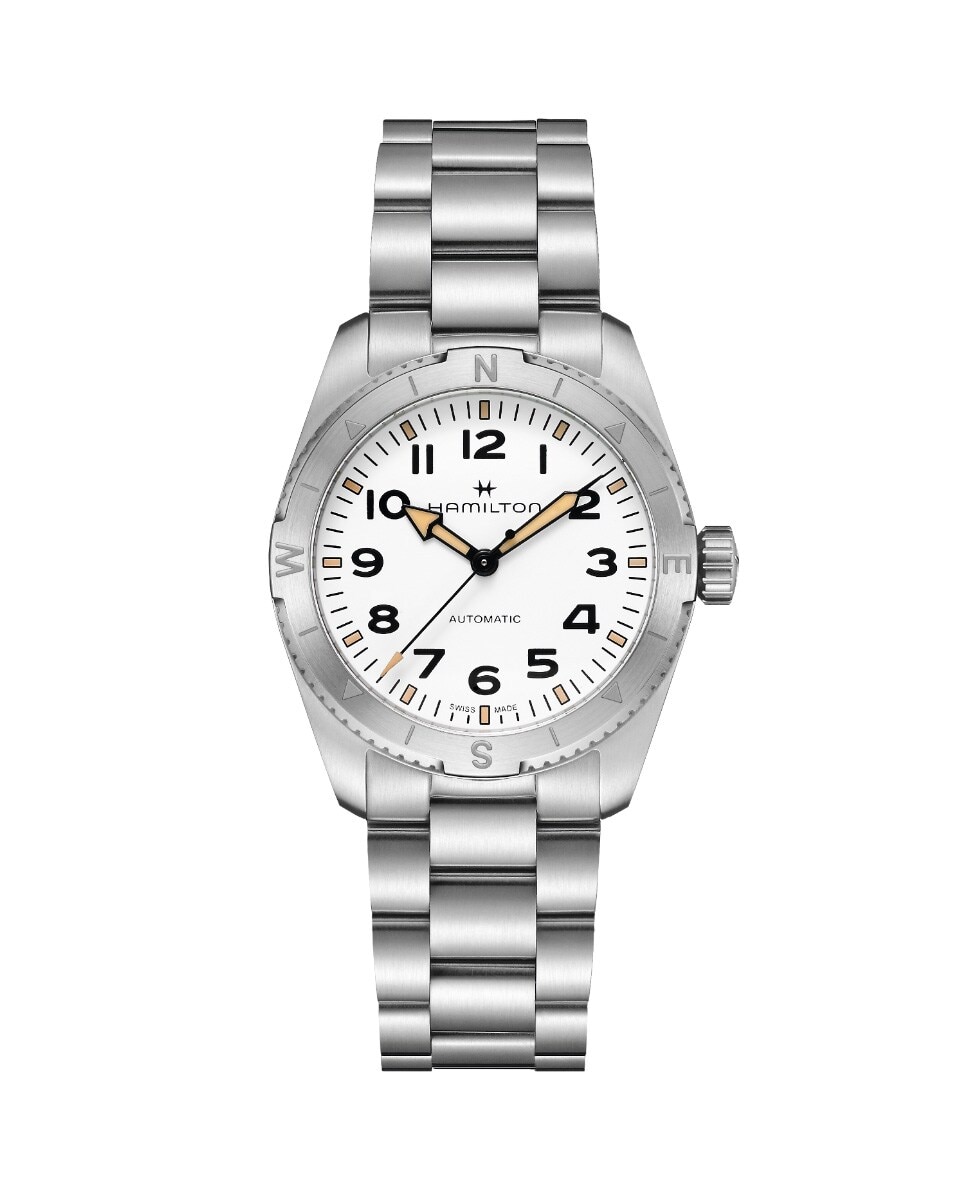 Reloj de mujer automático Khaki Field Expedition de 37 mm H70225110 de acero - Hamilton - Plata Plata-1