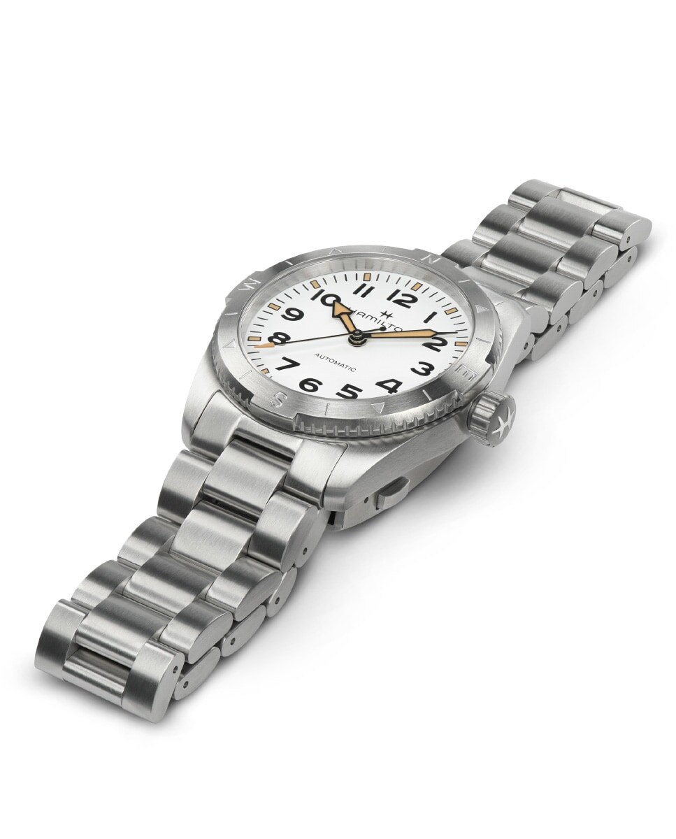 Reloj de mujer automático Khaki Field Expedition de 37 mm H70225110 de acero - Hamilton - Plata Plata-3