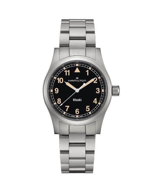 Imagen 0 de Reloj de hombre Khaki Field Quartz de 38 mm H69401131 de acero