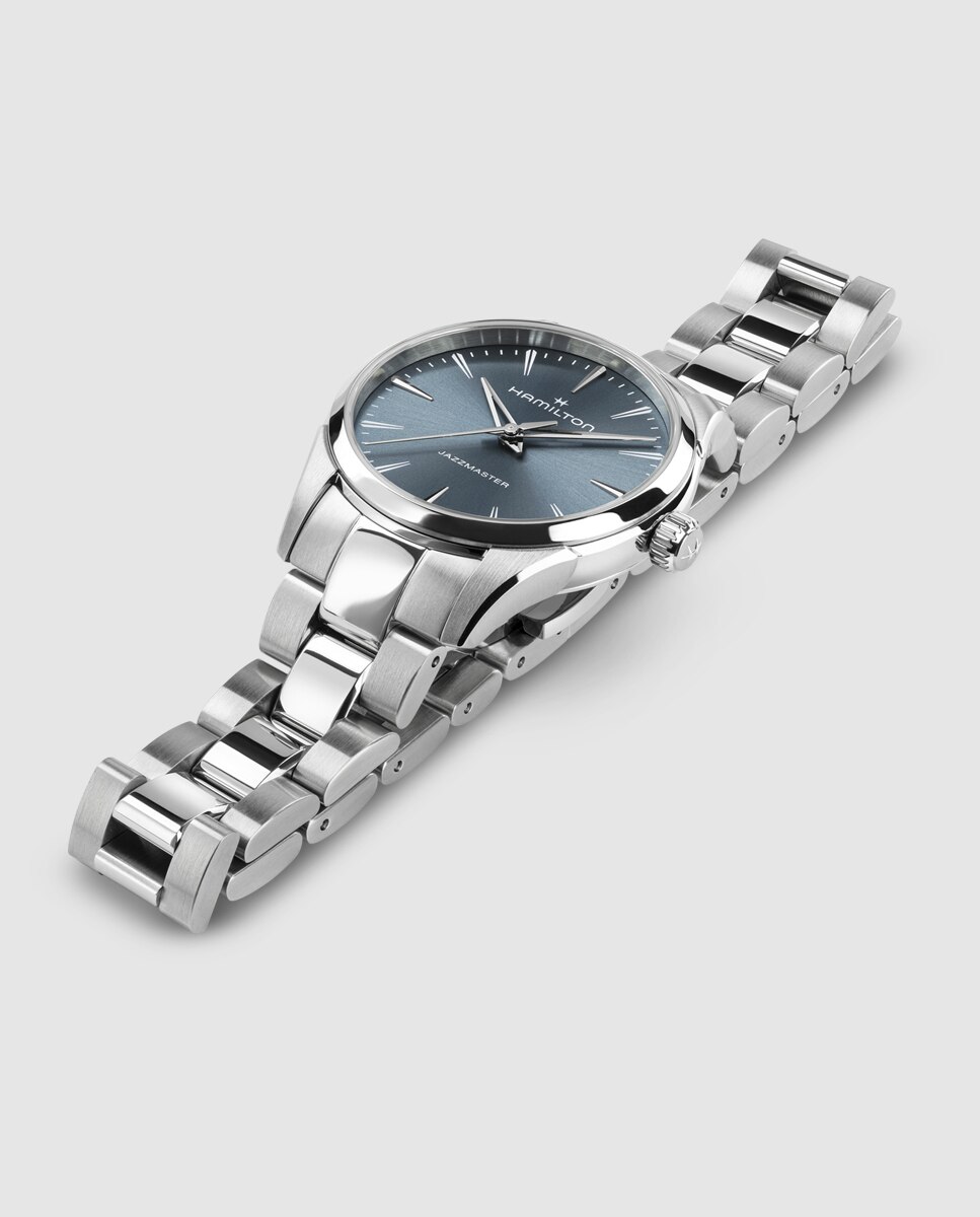 Reloj de mujer jazzmaster quartz de 32 mm h32301141 de acero - Hamilton - Plata Plata-3